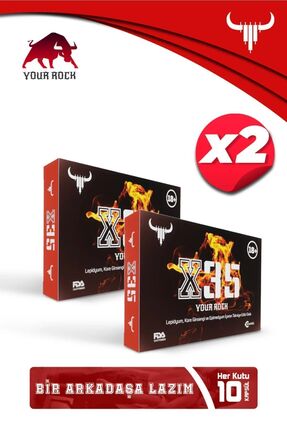 farmarenk X35 GİNSENG İÇEREN 10 KAPSÜL x 2KUTU