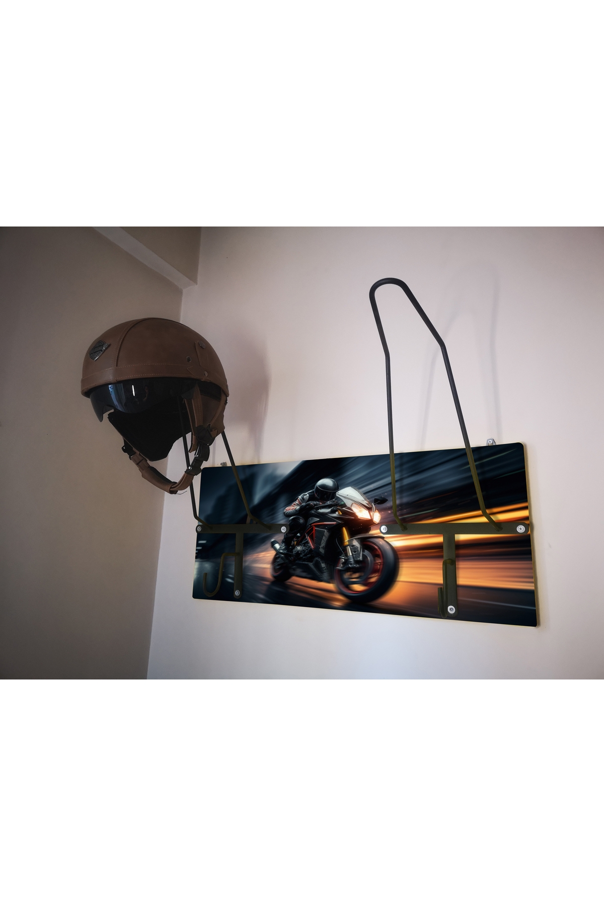 Motorcycle Helmet Hanger, Motor Helmet Hanger, Kawasakıx2v9