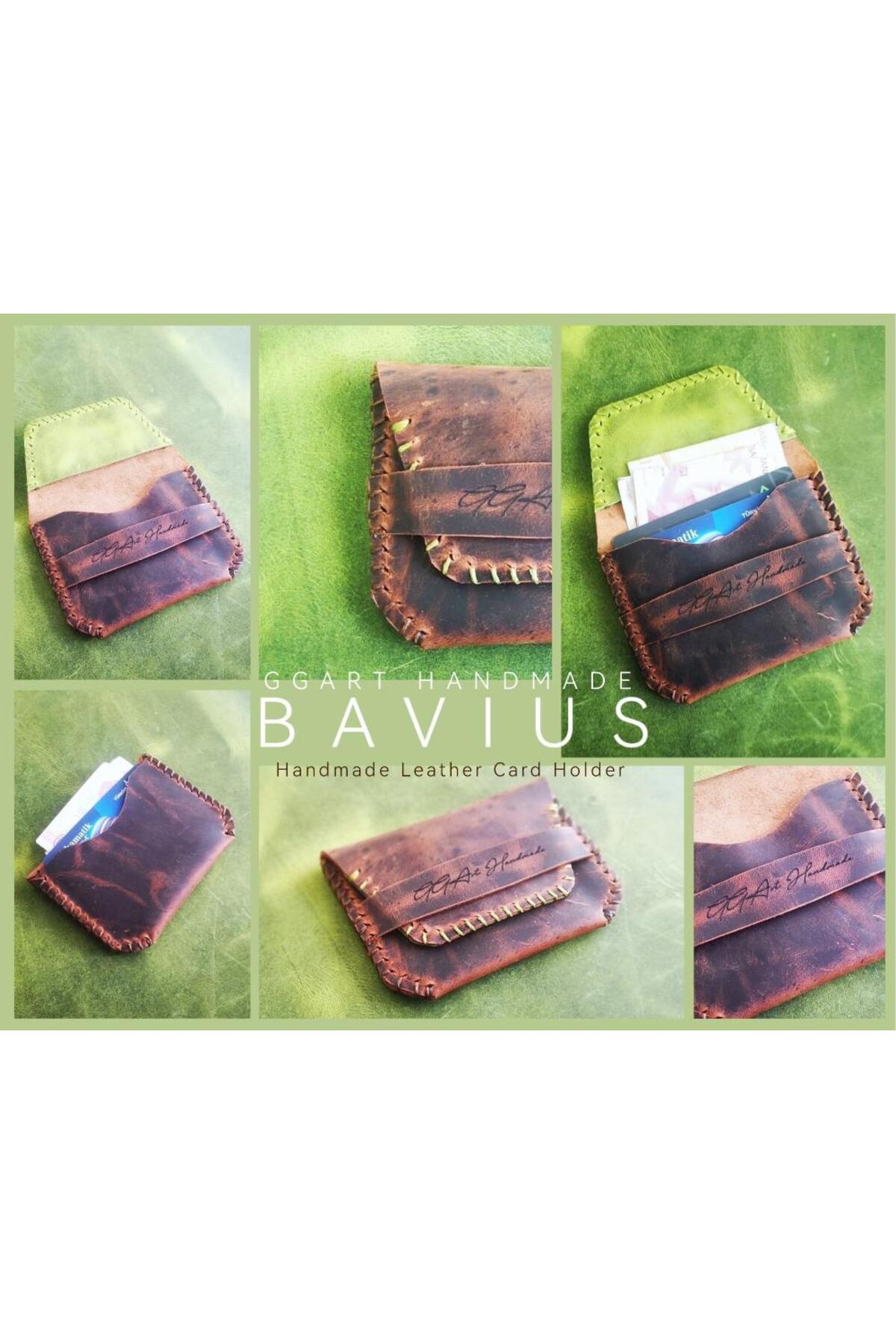 Leather Handmade Wallet for Women and Men, Card Holder, Real Leather Wallet, Personalization Gg19