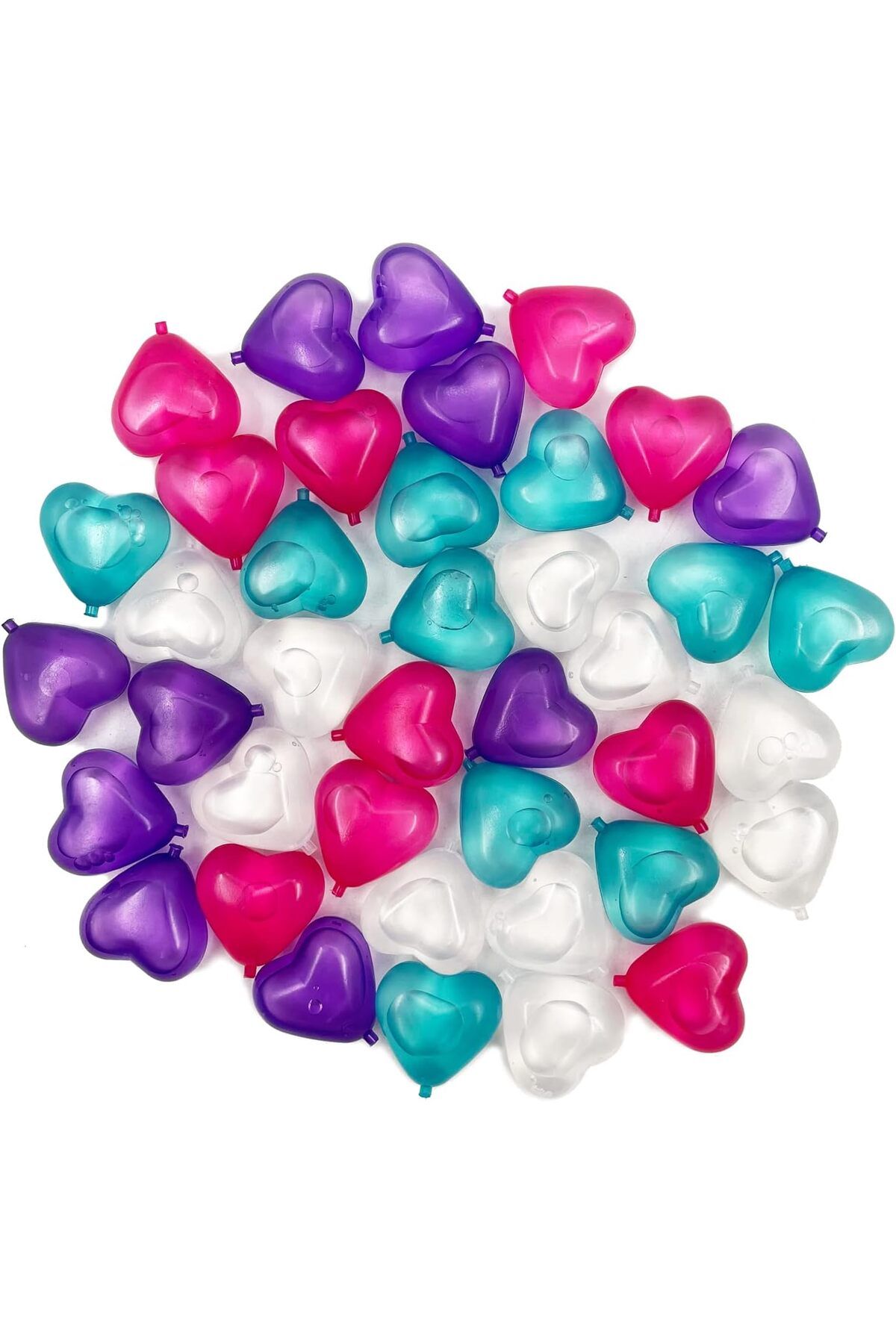 ARVALE-20 Reusable Non-Melting Ice Cubes - Heart Shaped 3