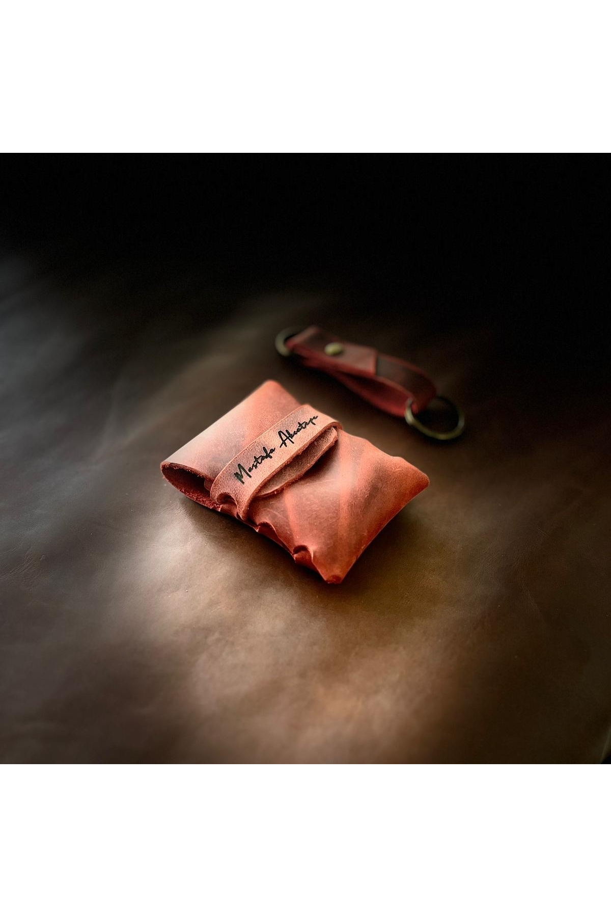 BARISTA GENUINE LEATHER HAND MADE ORIGAMI CARD HOLDER, WALLET