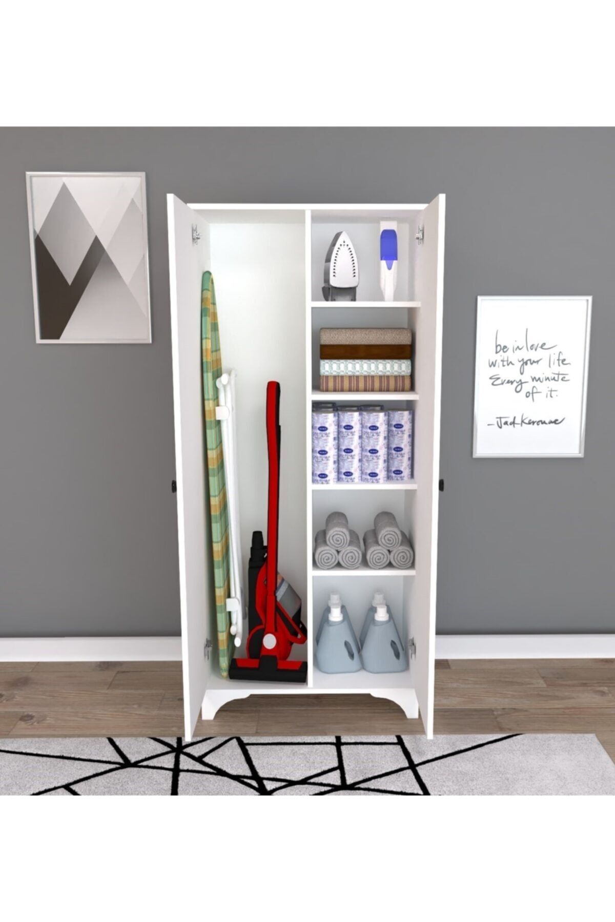 Muhteşem Ütü Dolabı modeli dekorasyonu