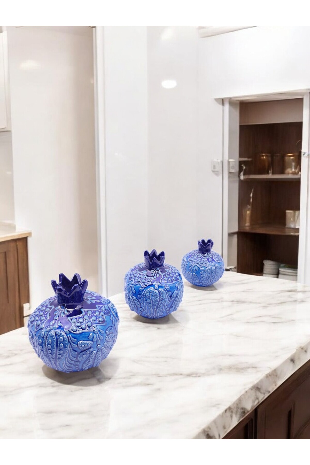 Sharp&art Tile Pomegranate Vase Set Colors Series