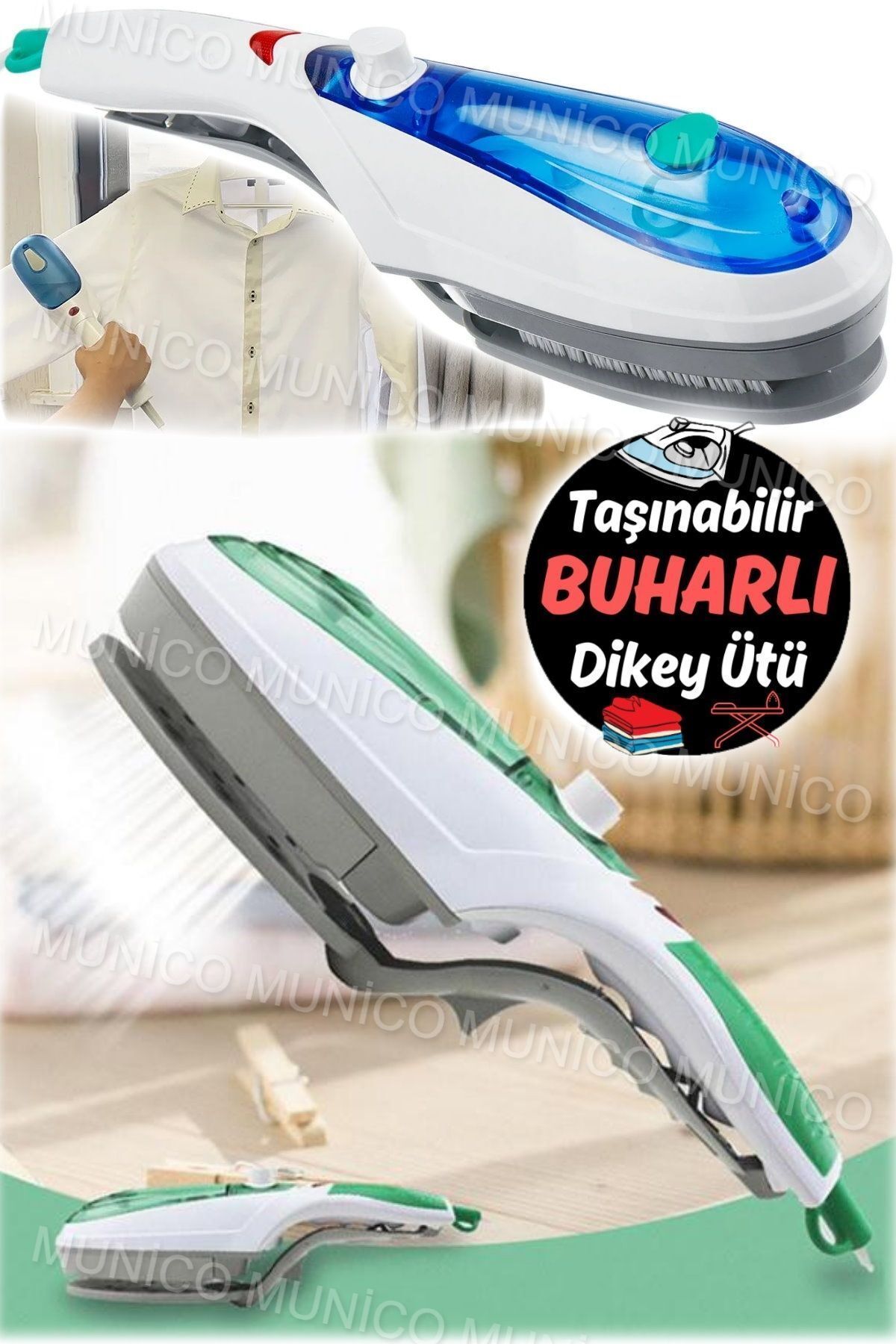 teknotrust-220-240V Ideal Clothes Flat Iron Compact Portable Ironing Machine - for Home and Office Use 5