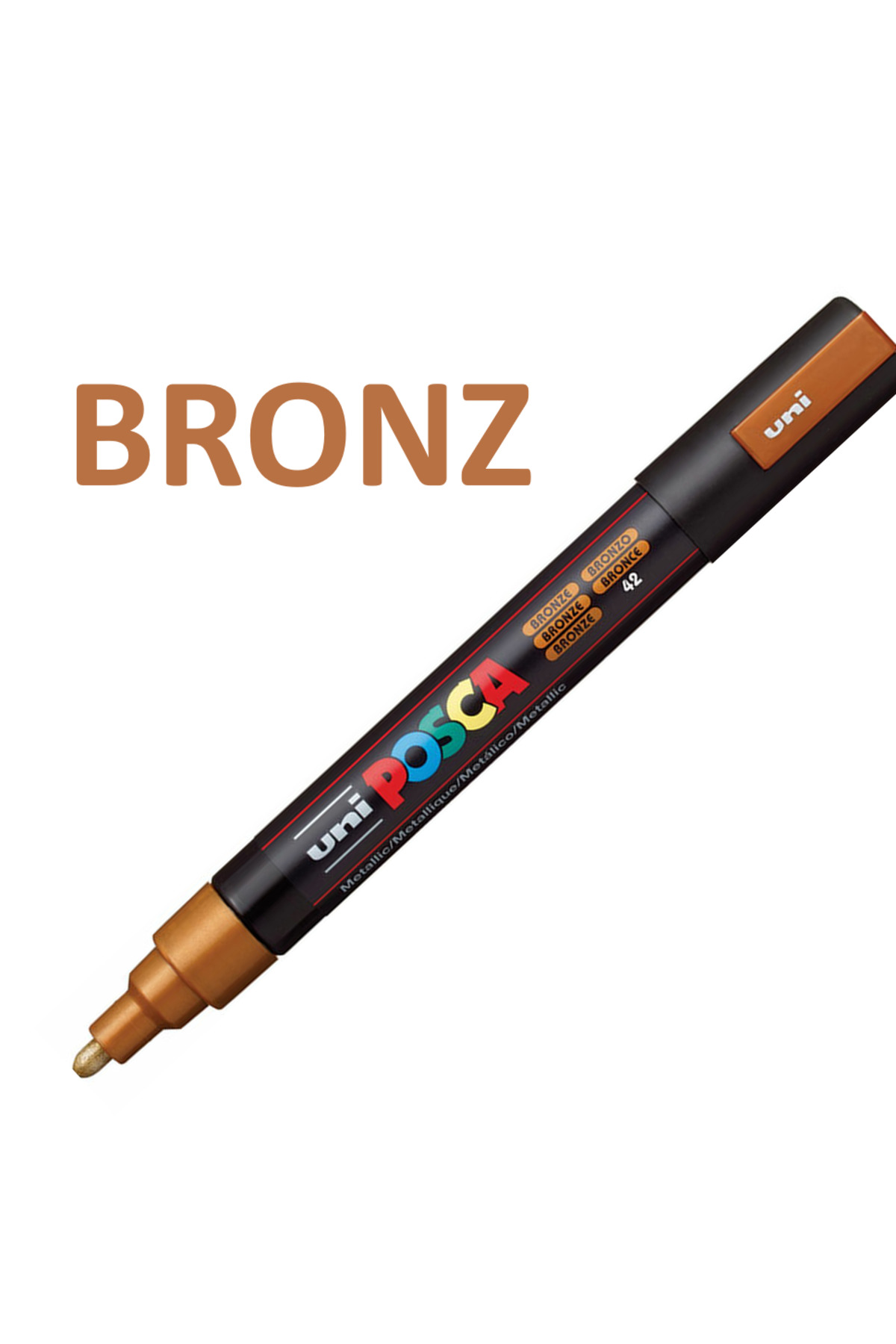 Posca Bronze Marker Pc-5m (1.8-2.5mm) Poska Pc5m Pc - 5m