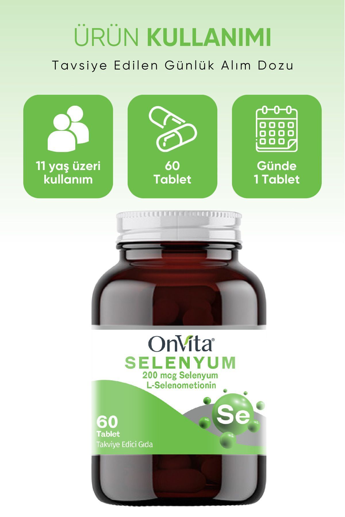 Onvita-Selenium 200 Mcg - 60 Tablets 2