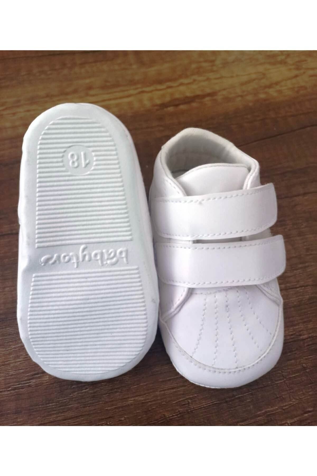 Babytor Beyaz Spor Bebek Ayakkabısı fotoğrafı 4 (önizleme)