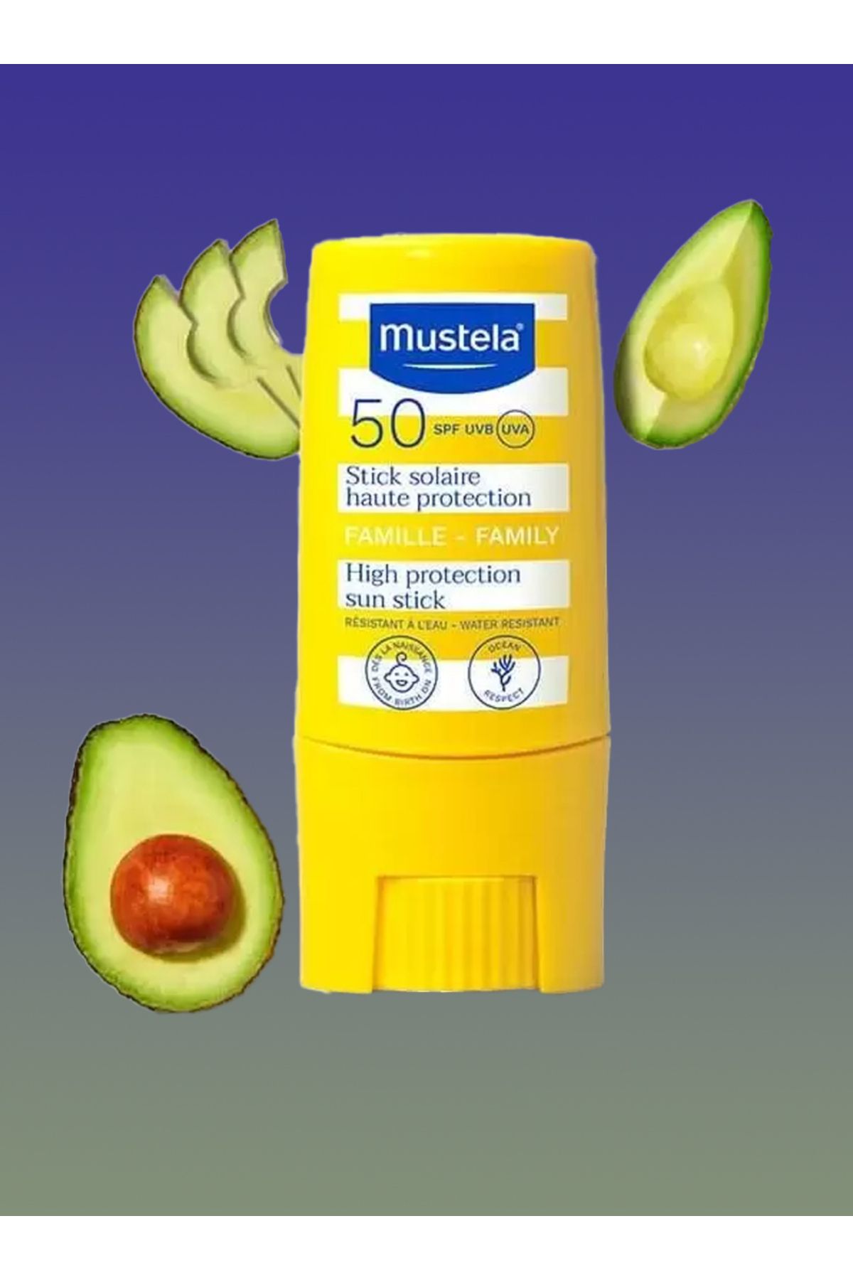 Mustela SPF50+ Çok Yüksek Koruma Faktörlü Güneş Stick 9 ml