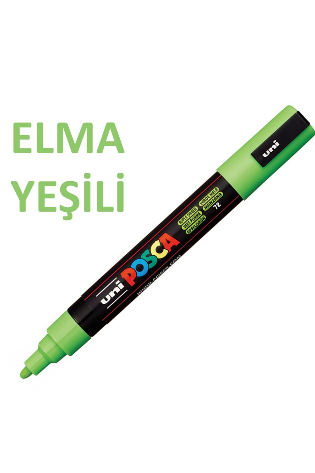 Posca Apple Green Marker Pc-5m (1.8-2.5mm) Poska Pc5m Pc - 5m