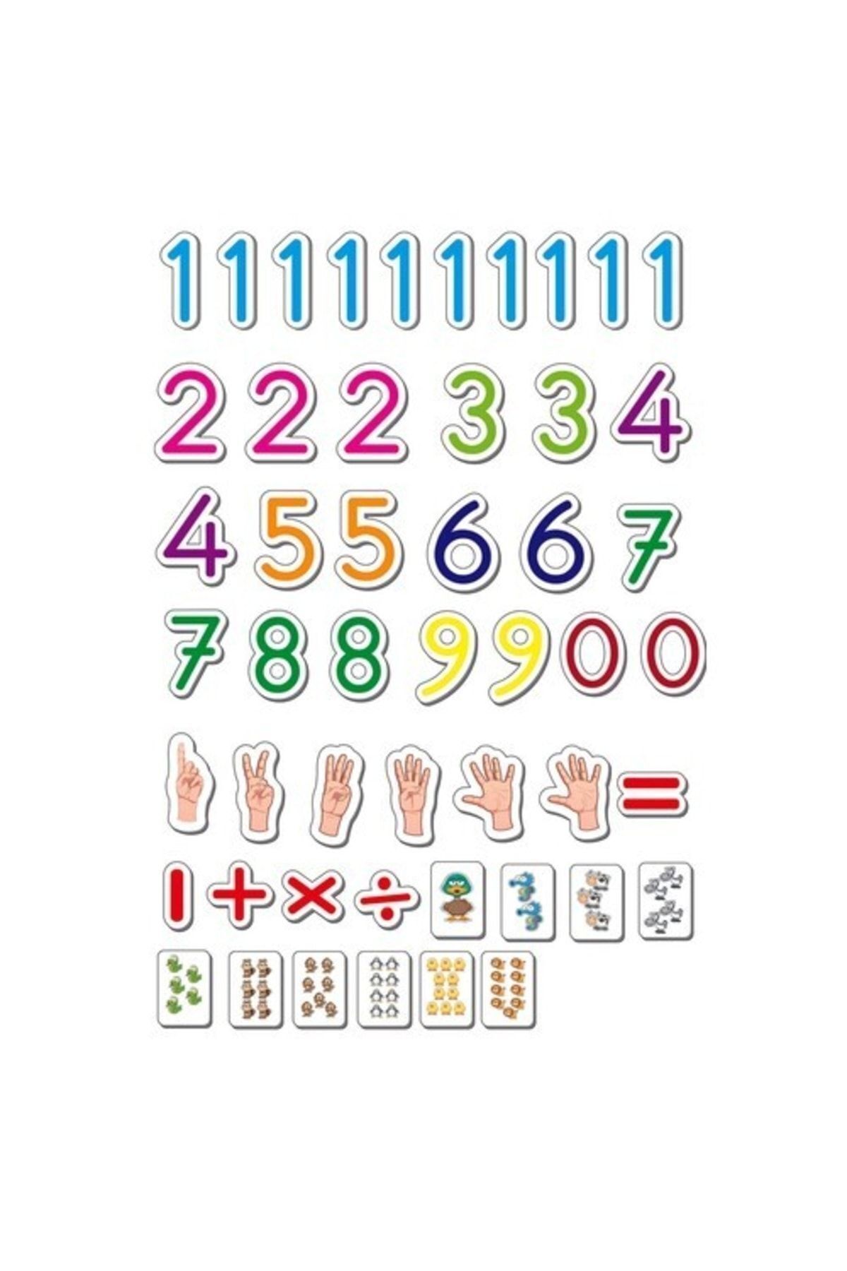 DIY Toys-9223 Model Dıytoy Magnetic Numbers Set 2
