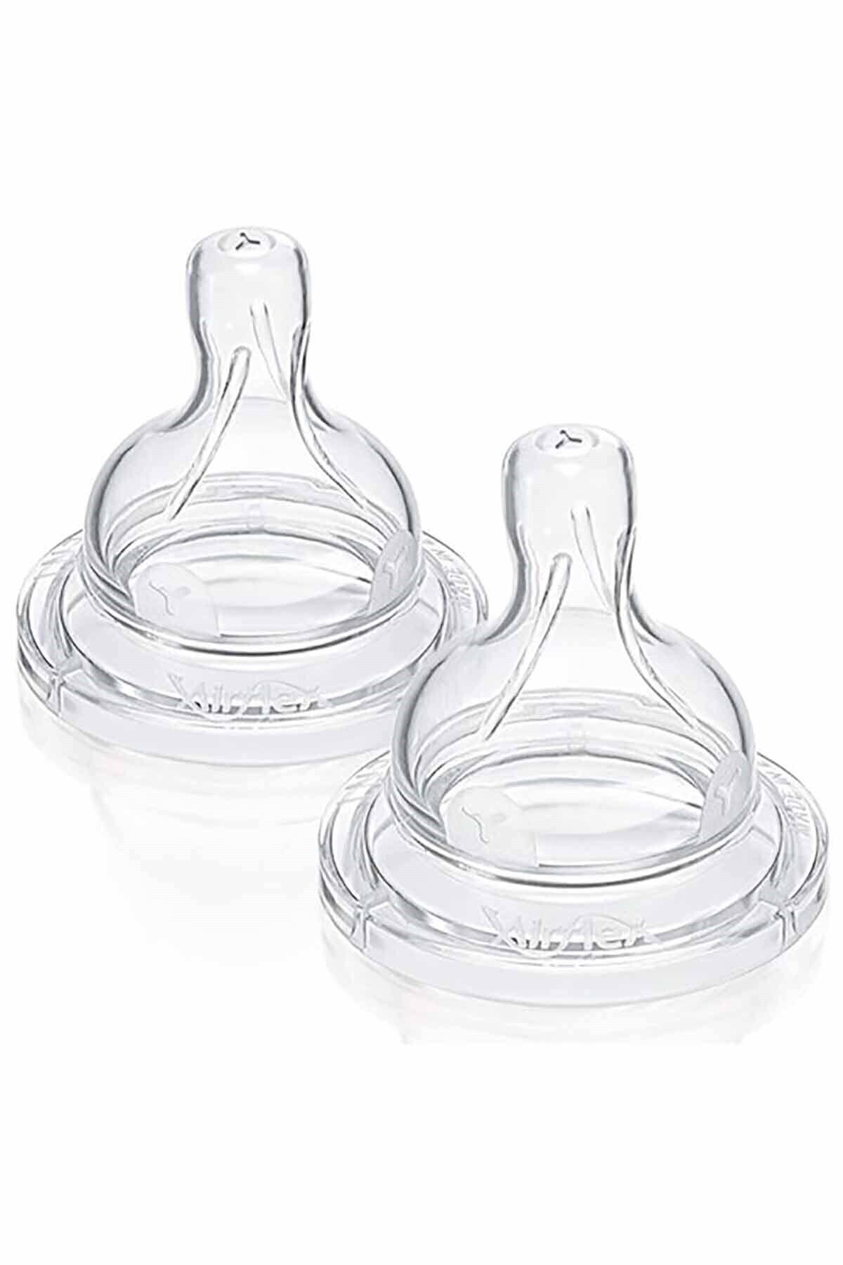 Philips Avent Antikolik 2'li Biberon Başlığı Emziği Y Kesik 6m - Scf636/27 fotoğrafı 2 (önizleme)