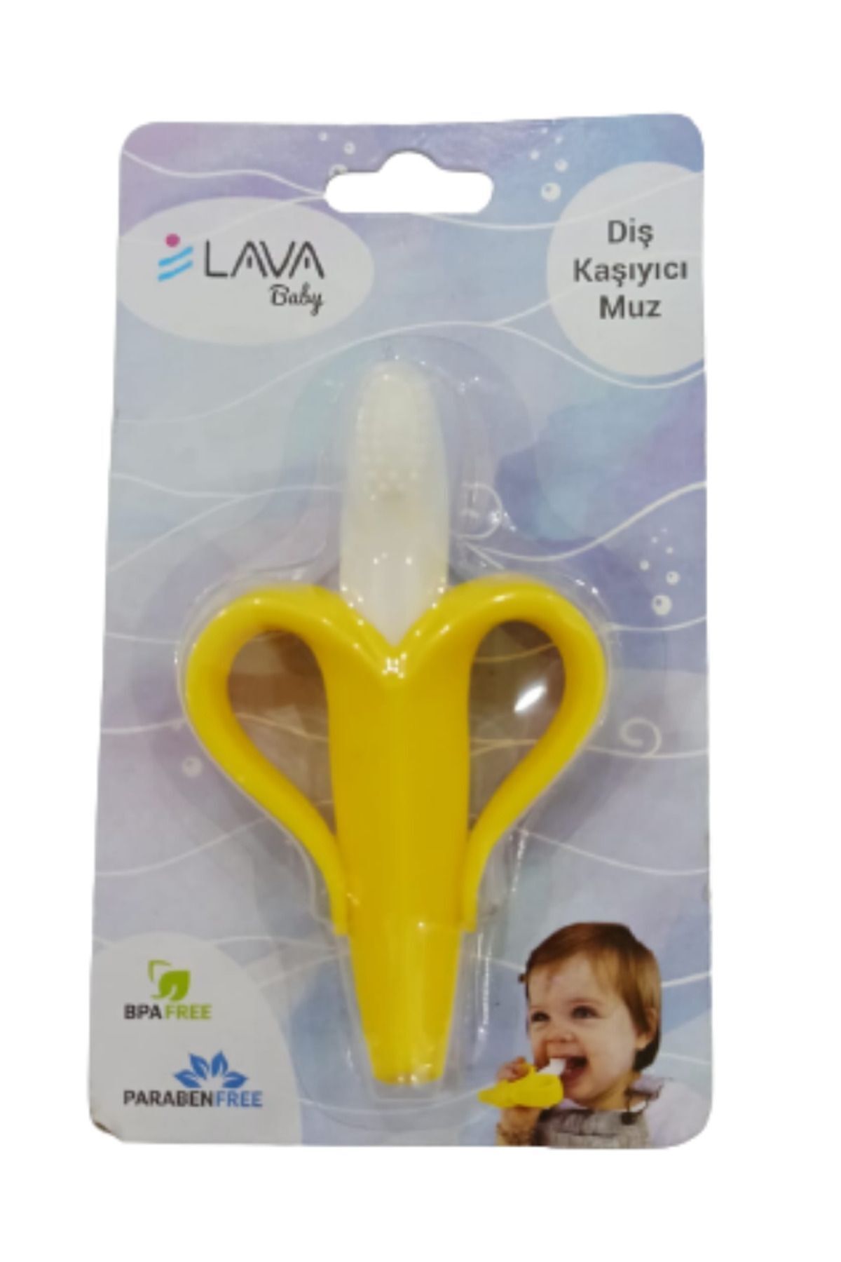 Swetty Home Muz Diş Kaşıyıcı - Bebek Diş Fırçası (3 Adet) fotoğrafı 3 (önizleme)
