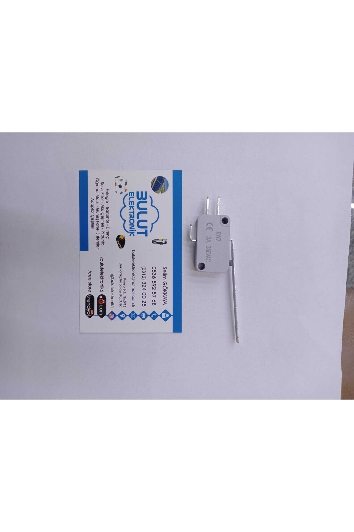 Swicht-250v Voltage Long Micro Switch with Maximum 5a Current Switching Feature 2