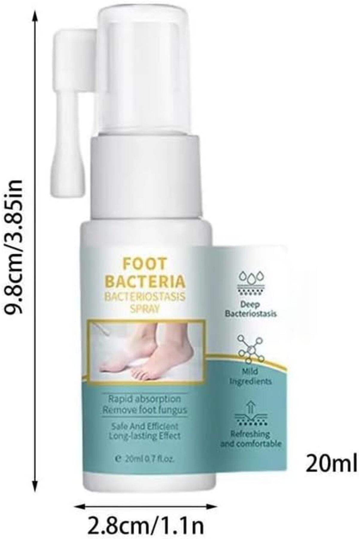 DubaiGallery-20 ml Foot Fungus Spray, Athlete's Foot Spray, Antibacterial Foot Spray, Antifungal Foot Spray 6
