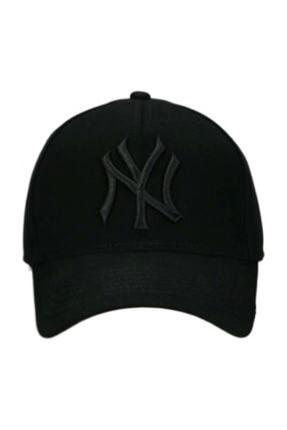 Ny New York Şapka Unisex Siyah Şapka NXSAPKA