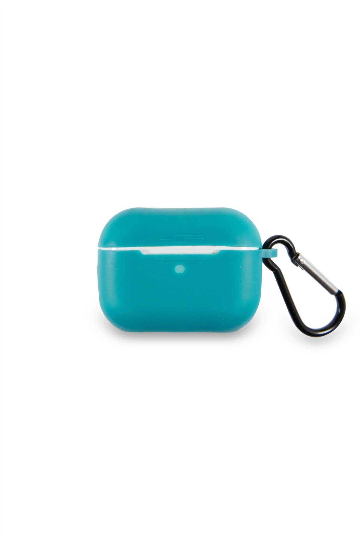 Apple Airpods Pro Renkli Ve Askılı Silikon Kılıf - Petrol Mavisi