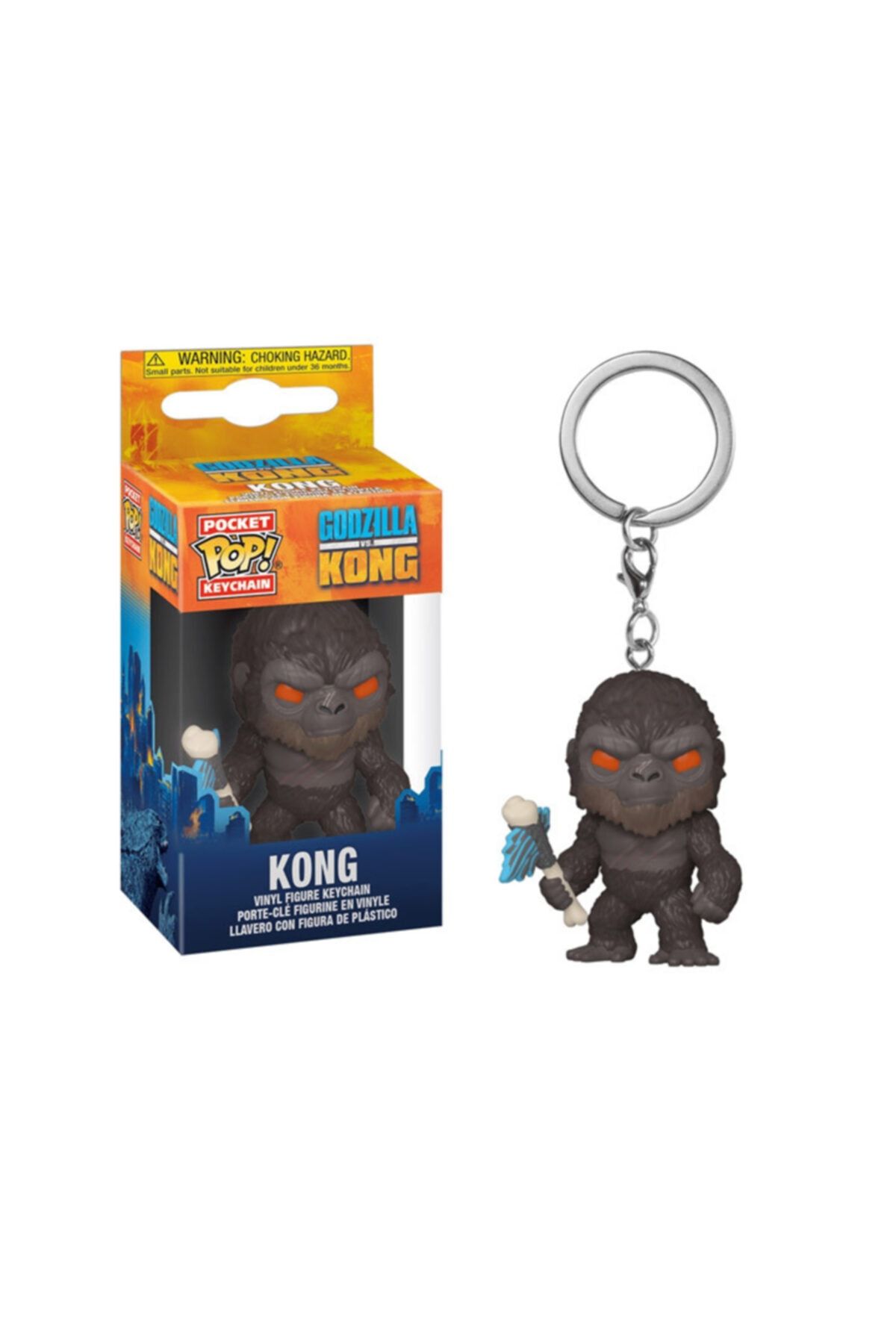 Funko-Keychain Godzilla Vs Kong Pop Pocket Keychain Kong 1