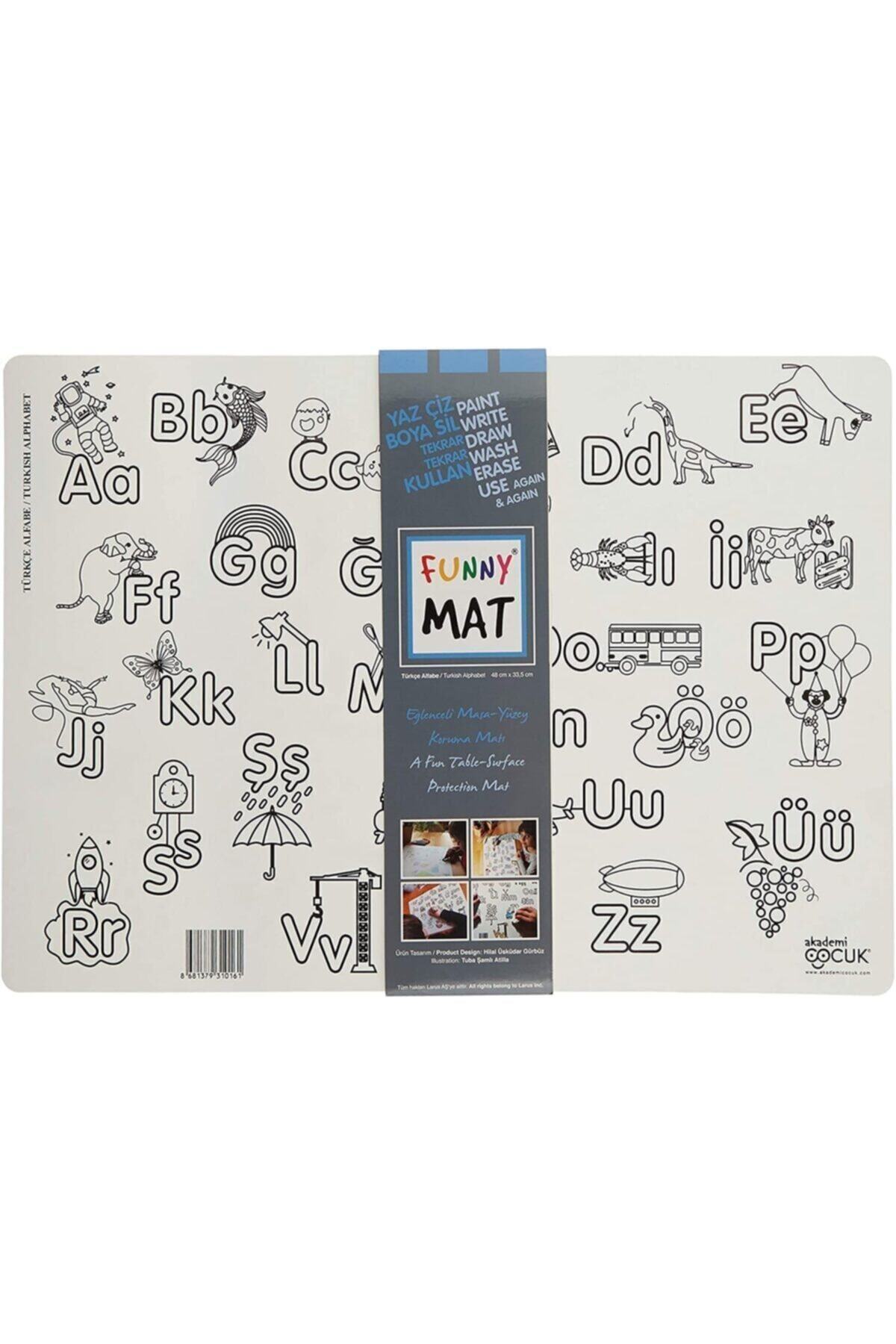 Funny Matte Turkish Alphabet