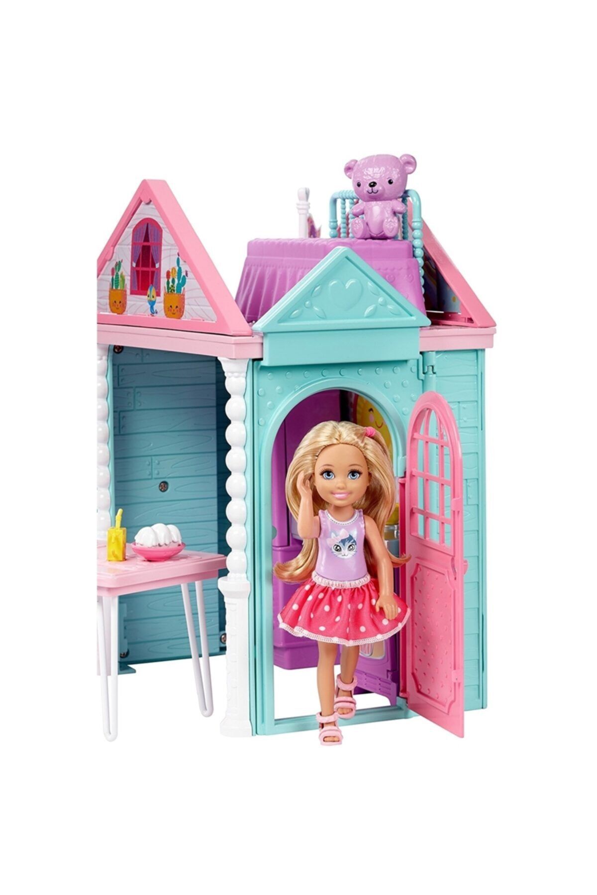 Chelsea nin ki Katl Evi Bebek ve Mutfak Oyun Seti DWJ50 DWJ50