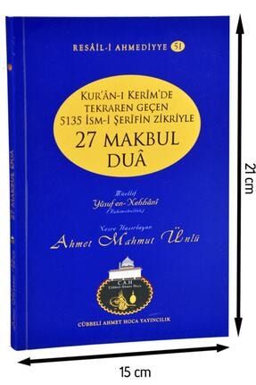 Cübbeli Ahmed Hoca 27 Makbul Dua - Ism-i Azam Kitabı-1157 45040