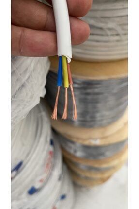 3x1,5 mm Ttr Kablo Tam Bakır 100 mt Kerem kablo