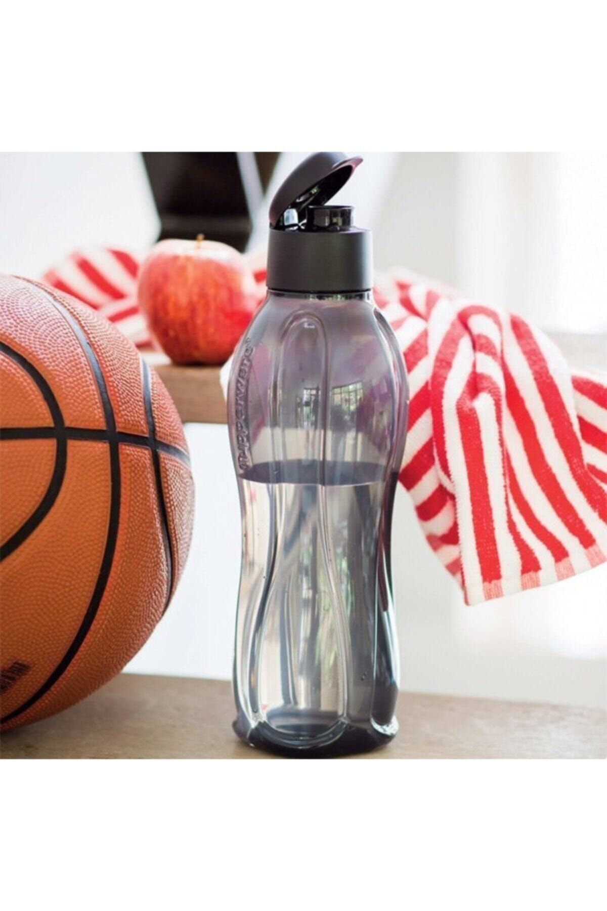 Tupperware-Eco Bottle 1lt and 350 Ml Black Frog - Set of 2 3