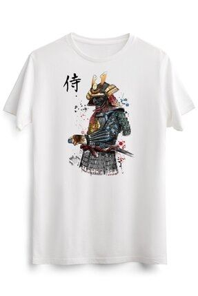 Erkek Beyaz Samurai Watercolor DW2349