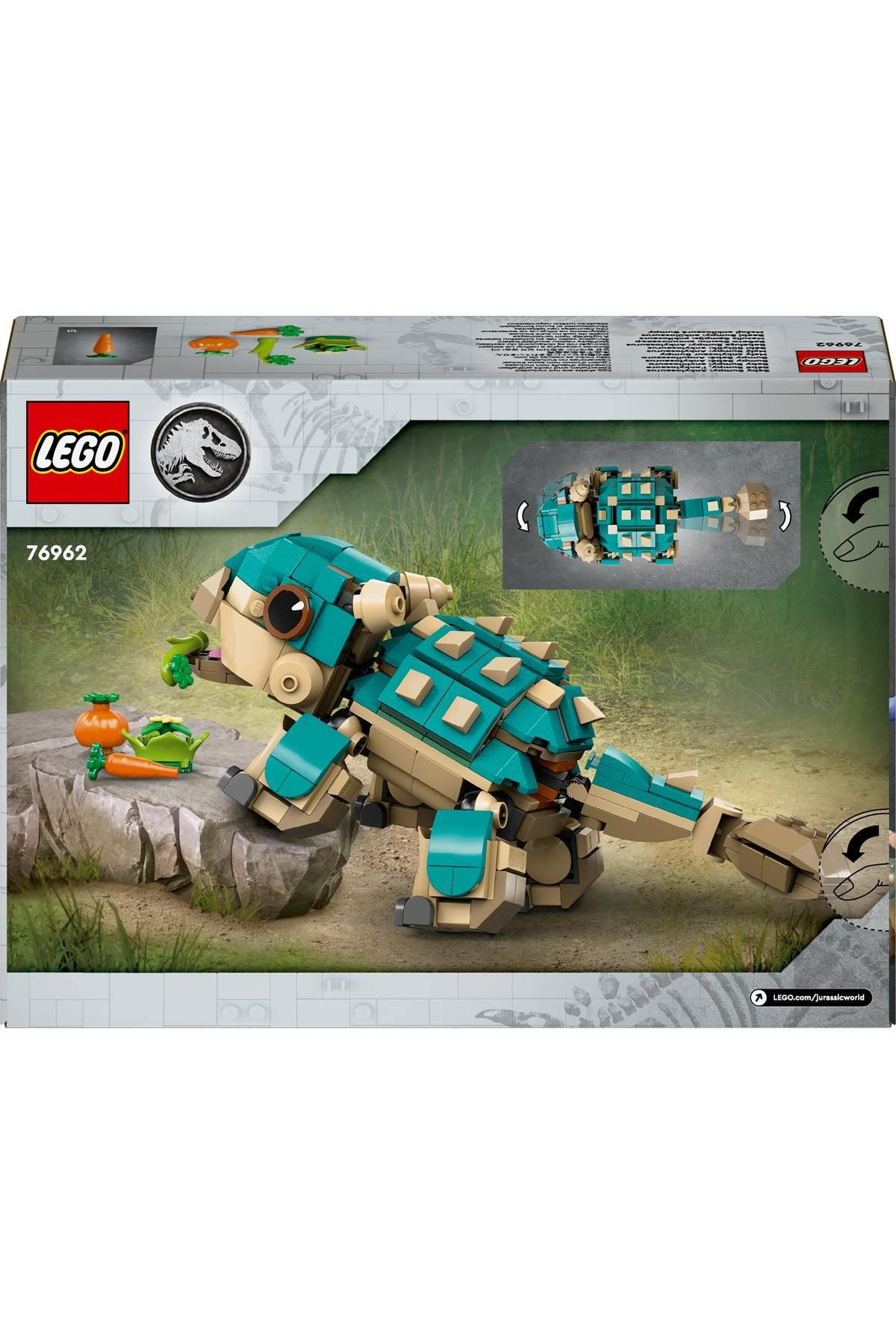 لگو دنیای ژوراسیک: بچه بامپی – آنکیلوسور Jurassic World: Baby Bumpy – Ankylosaurus LEGO LEGO
