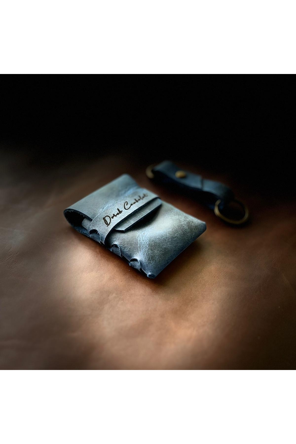 BARISTA GENUINE LEATHER HAND MADE ORIGAMI CARD HOLDER, WALLET