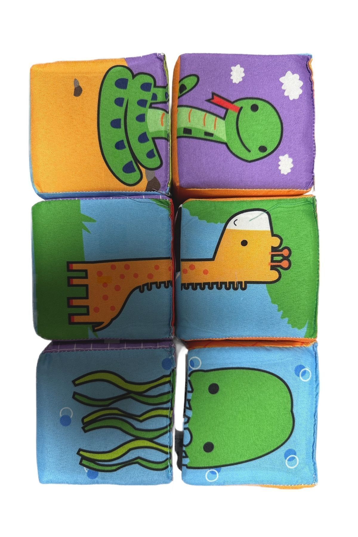 Sozzy Toys-SOZZY 6 Ayri Themed Cube Family - Sponge Master Soft Kumash 7