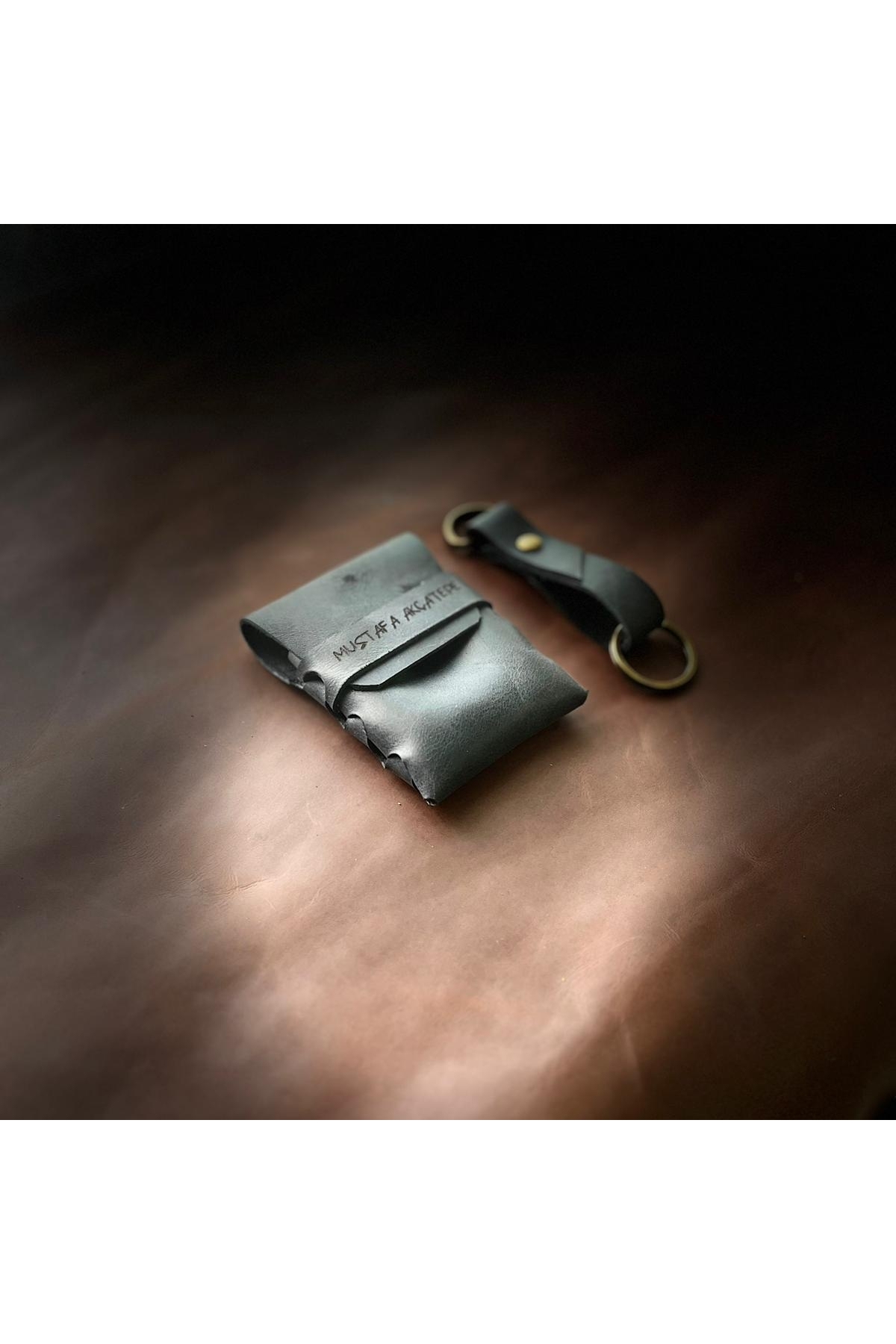 BARISTA GENUINE LEATHER HAND MADE ORIGAMI CARD HOLDER, WALLET