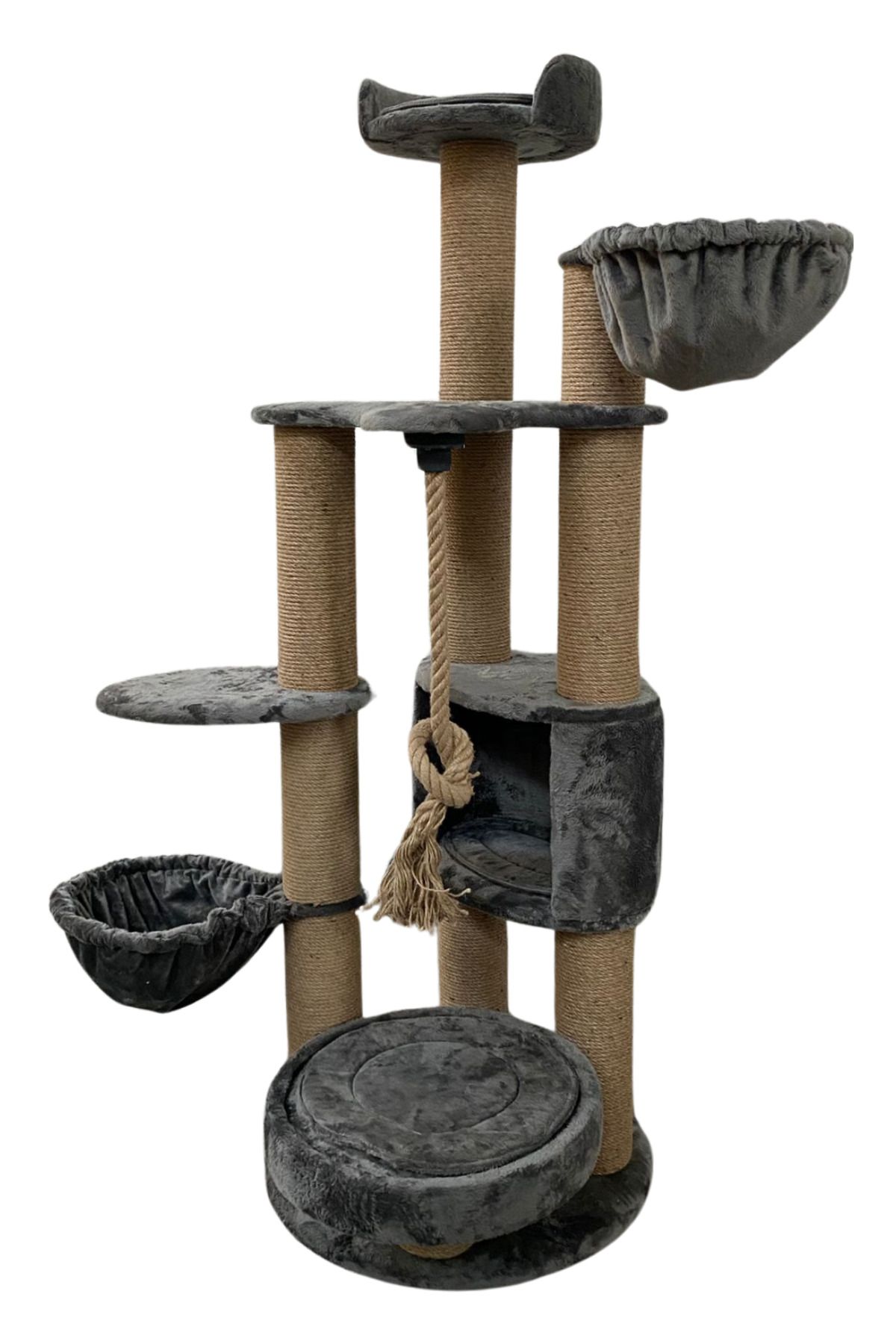 Pet Dreams-Paris Luxury Cat Tree - Scratching and Resting Features 5