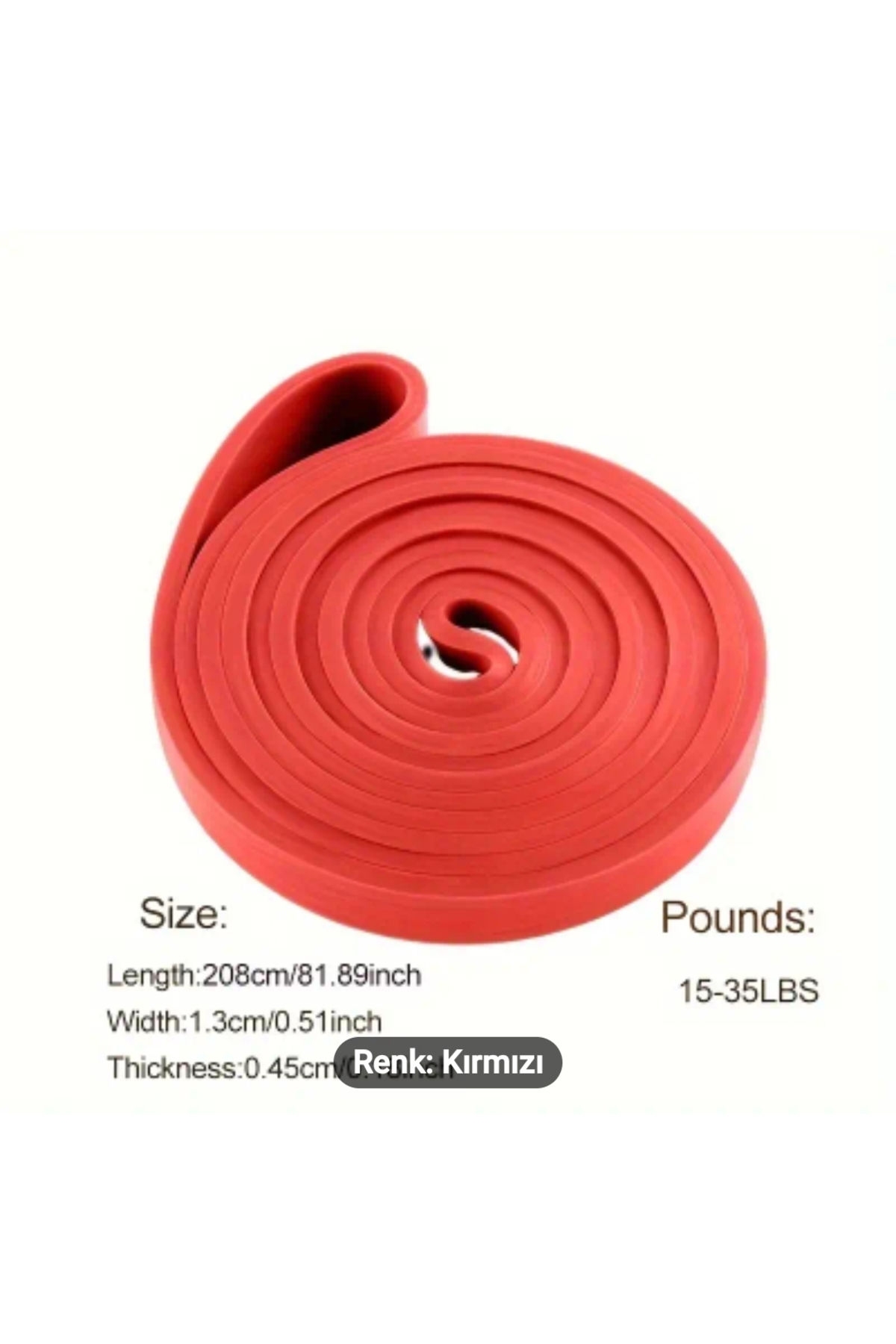 AIROPE Cross Fit Egzersiz Lastiği Loop Band 15 Kg