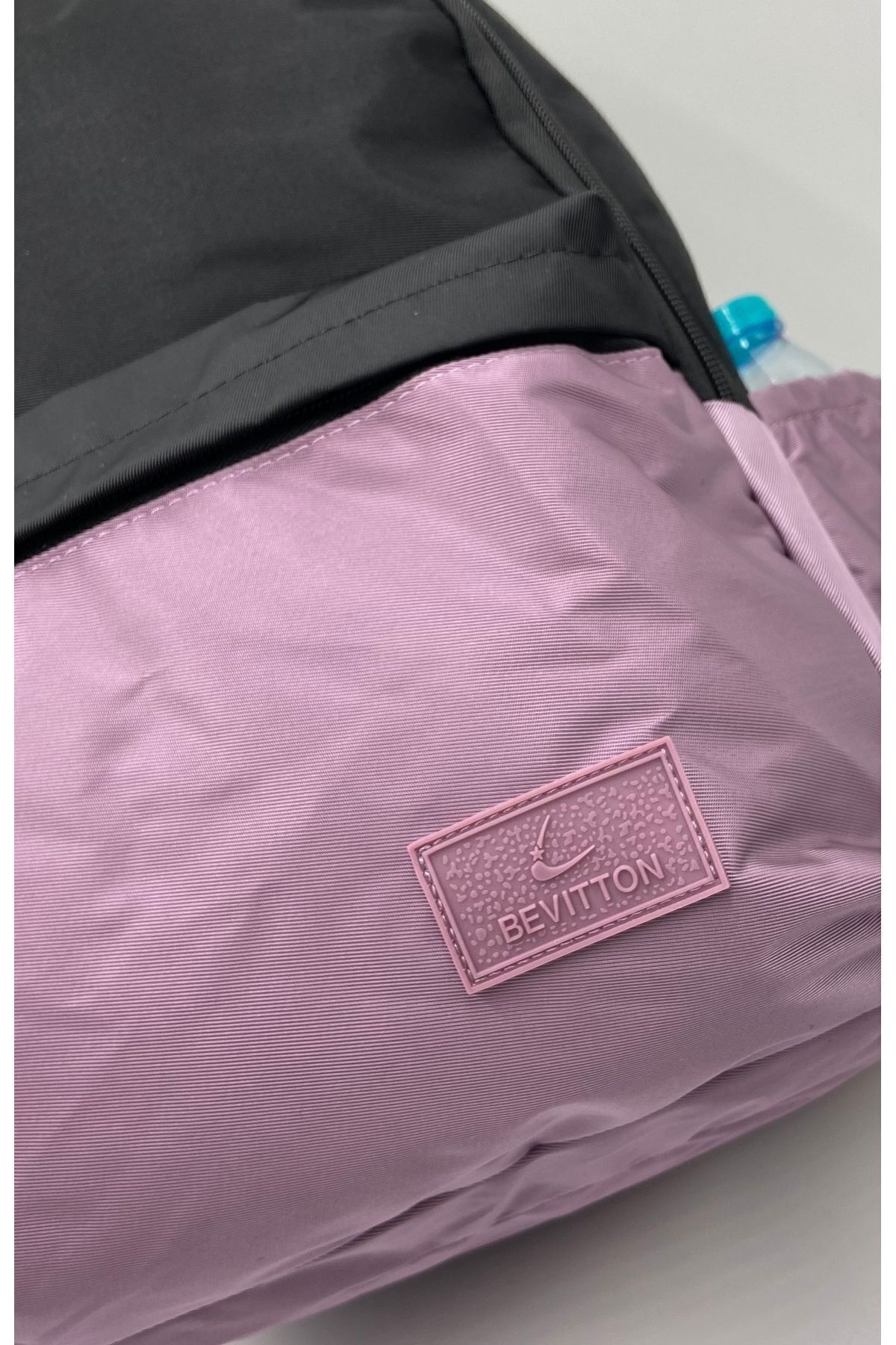 کوله پشتی زنانه خاکی Bevitton | 180001mix اورجینال - تصویر 5