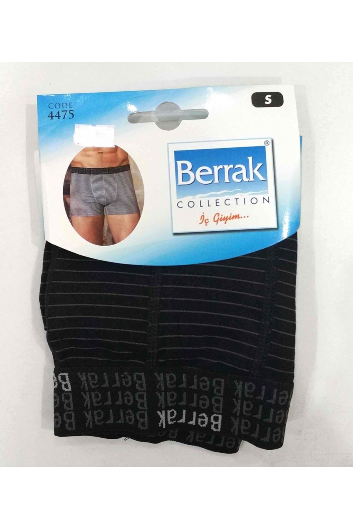 باکسر مردانه نارنجی Berrak | 4475-3adet-berrak اورجینال - تصویر 4