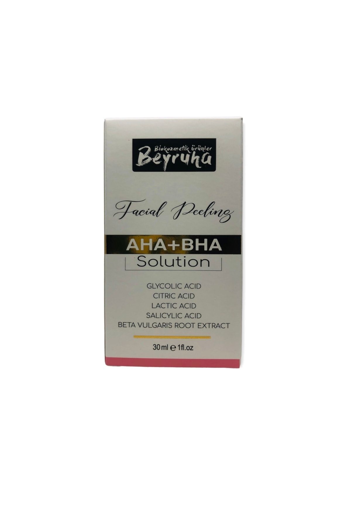 Beyruha Organic Kozmetik Aha + Bha Solution Facial Peeling Fiyatı ...