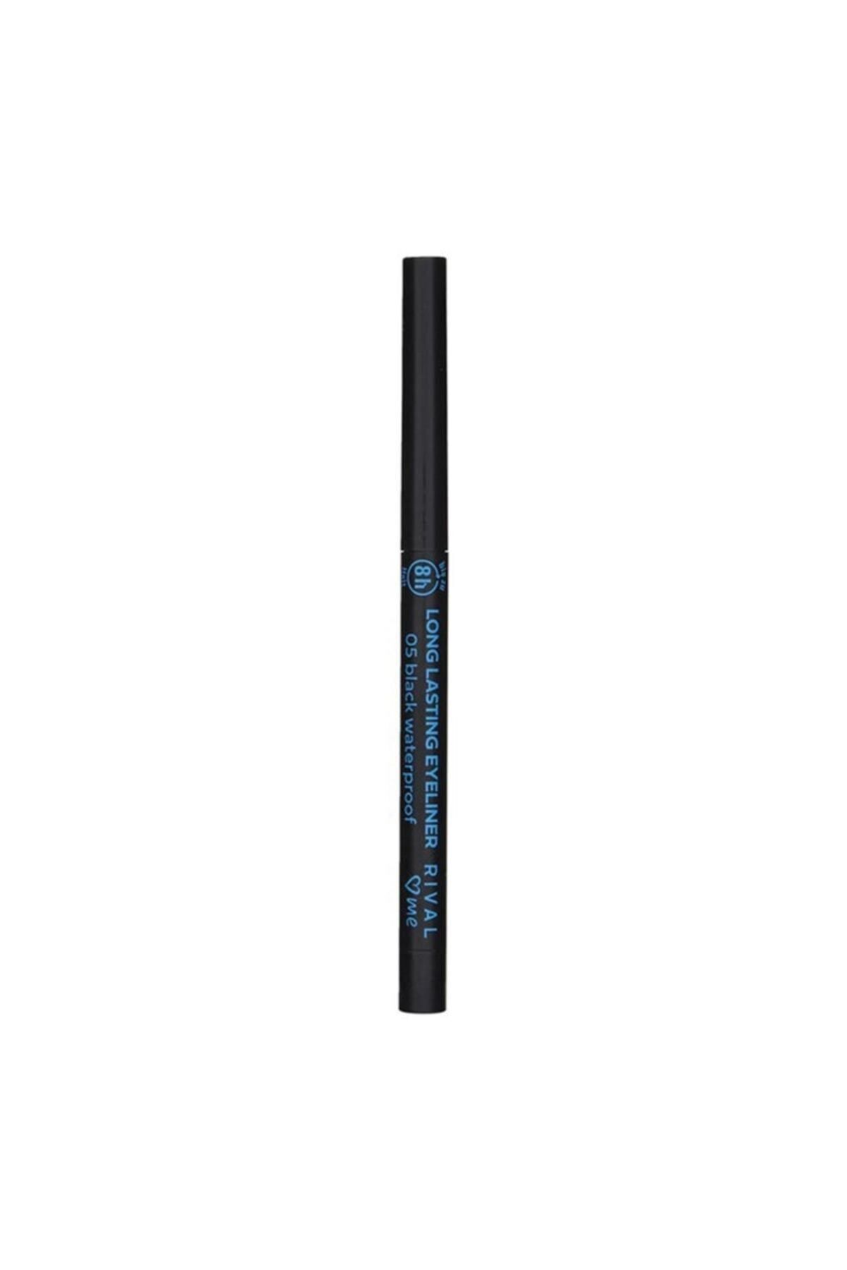 Rival Loves Me Eyeliner - No:05 Lasting Suya Dayanıklı Siyah - 4 ml