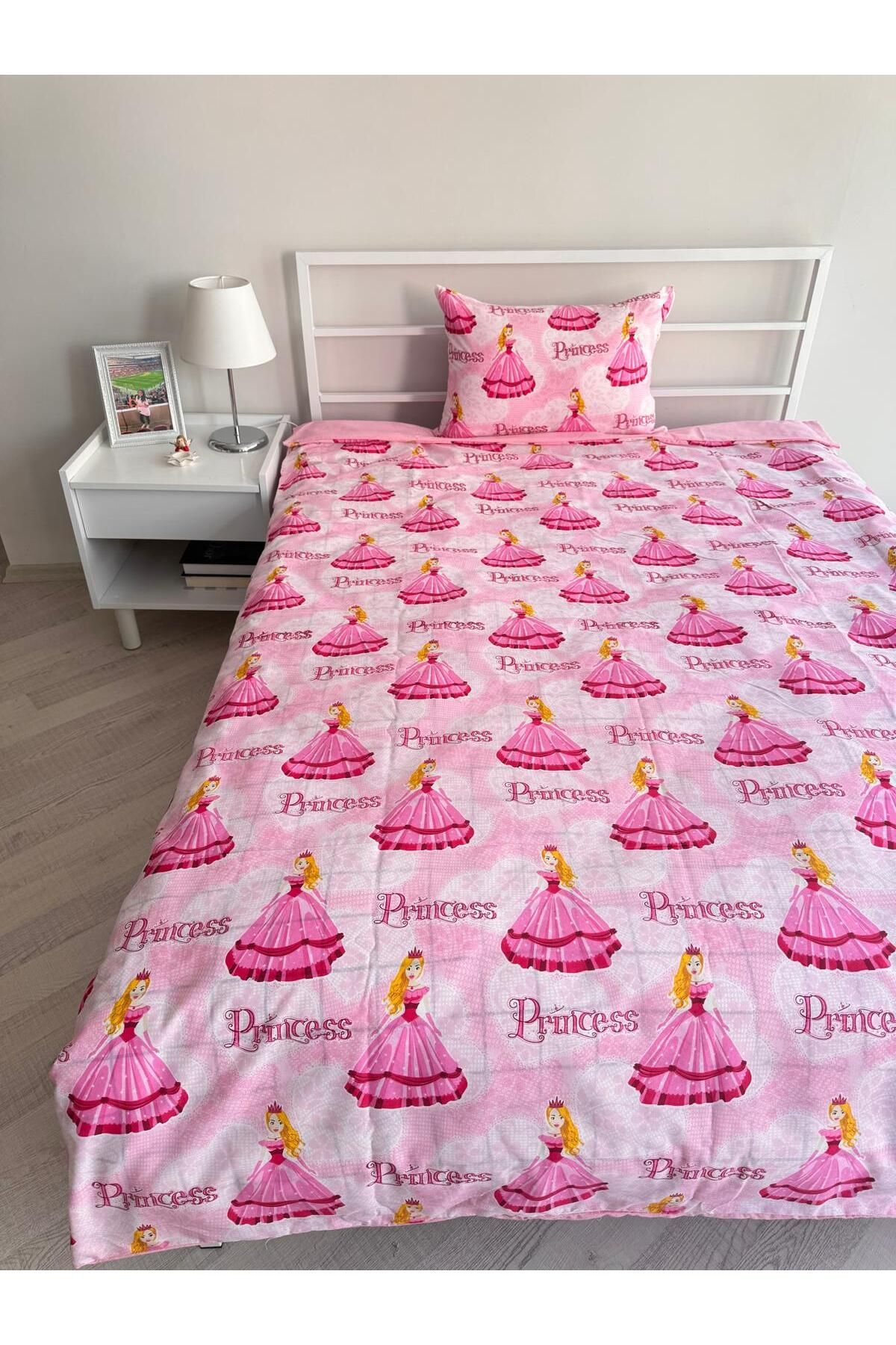 üntaş-Single Double Sided Duvet Cover and Pillowcase Set 3