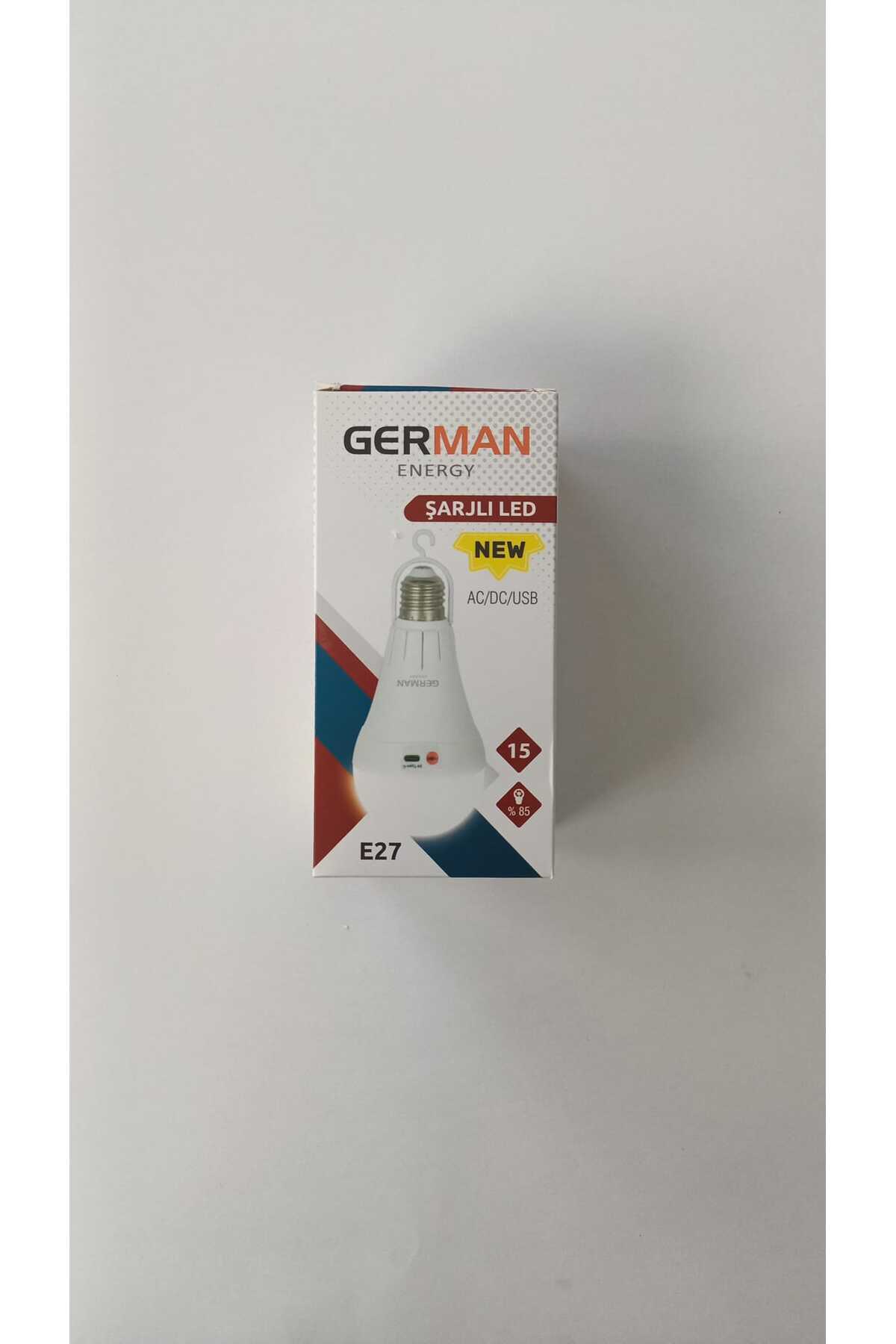 GERMAN ENERGY ŞARJLI LED E27 Duy 12Watt