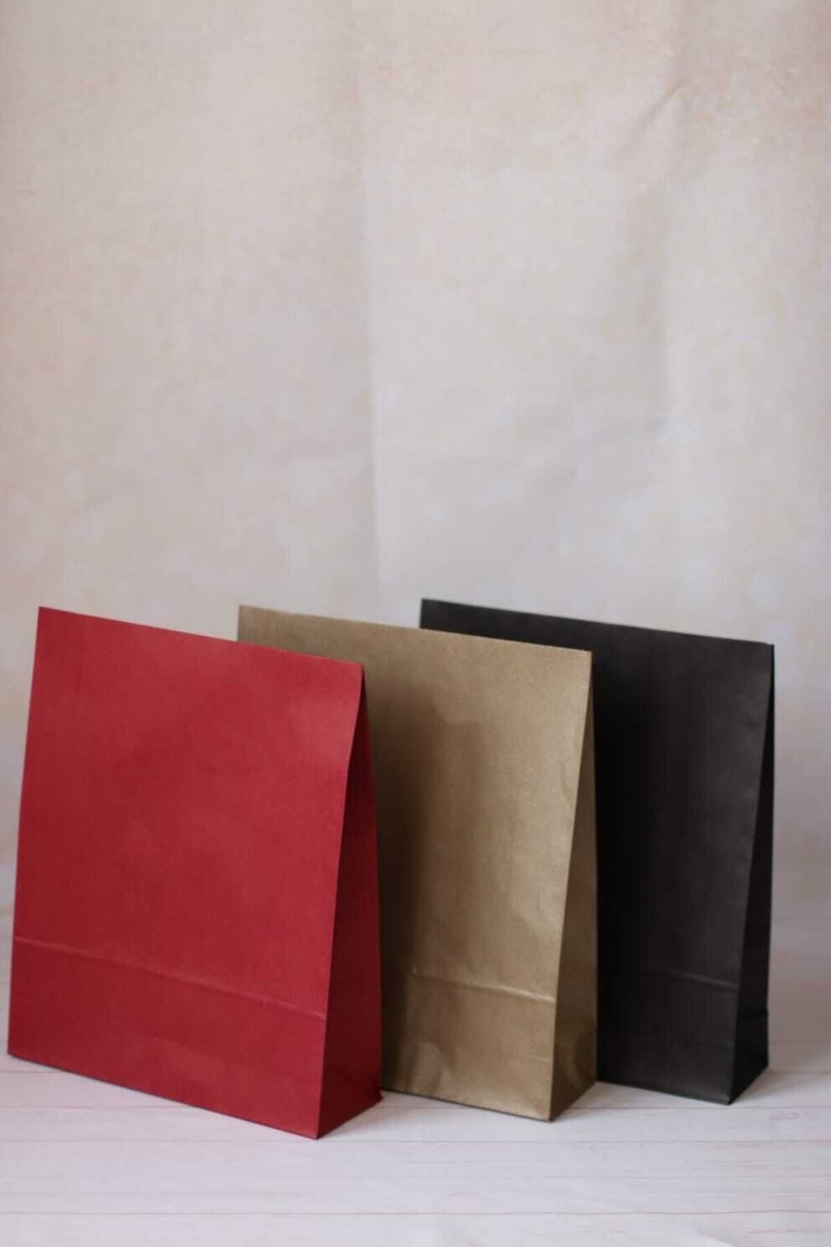 demontecraft 3 Renk Zarf Çanta Hediye Paketi 25x8x36 Paketi 3adet