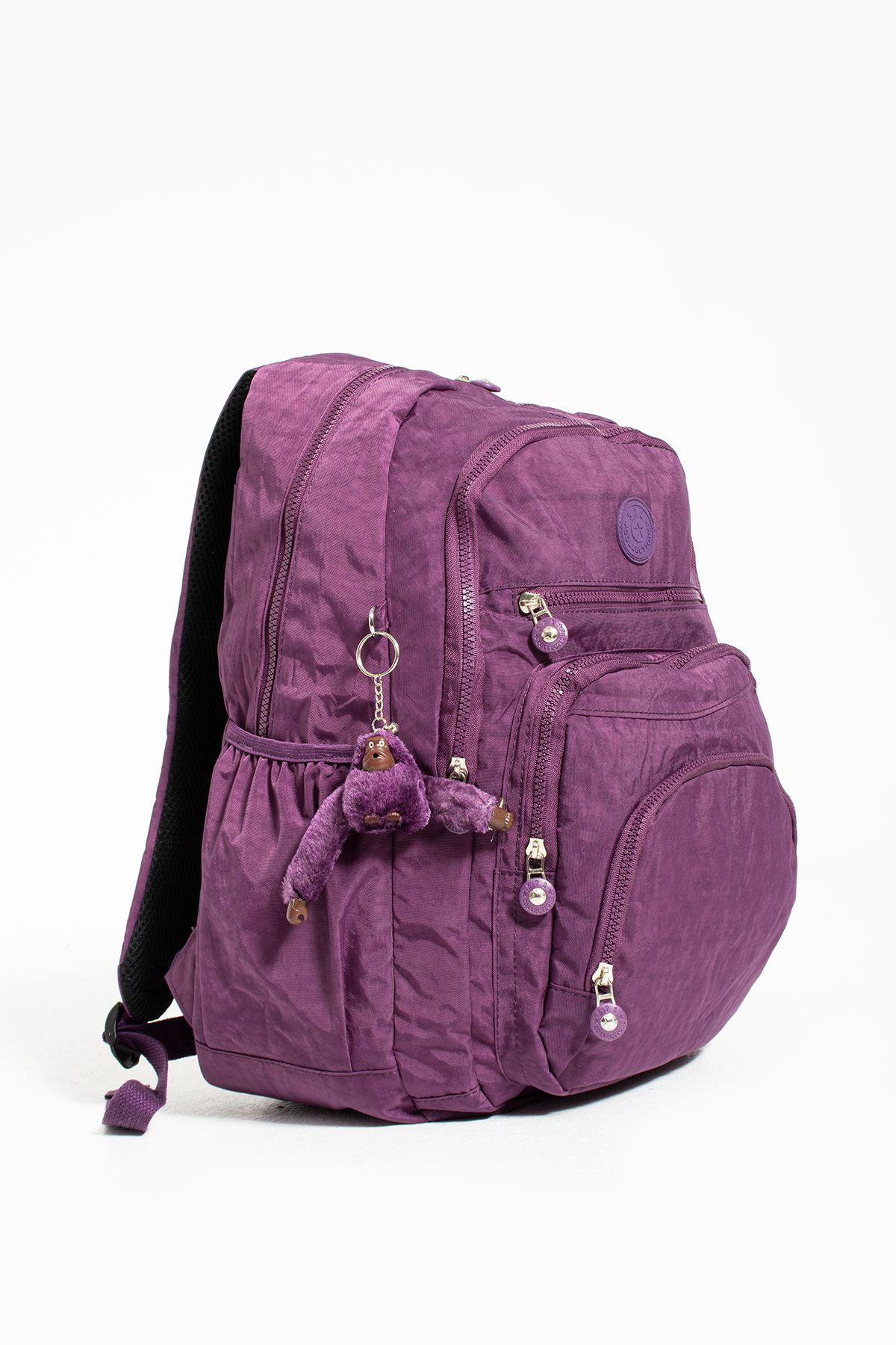 Çanta Trend-MULTI-Compartment MONKEY MEGA SCHOOL BAG WITH KEY Chain 2
