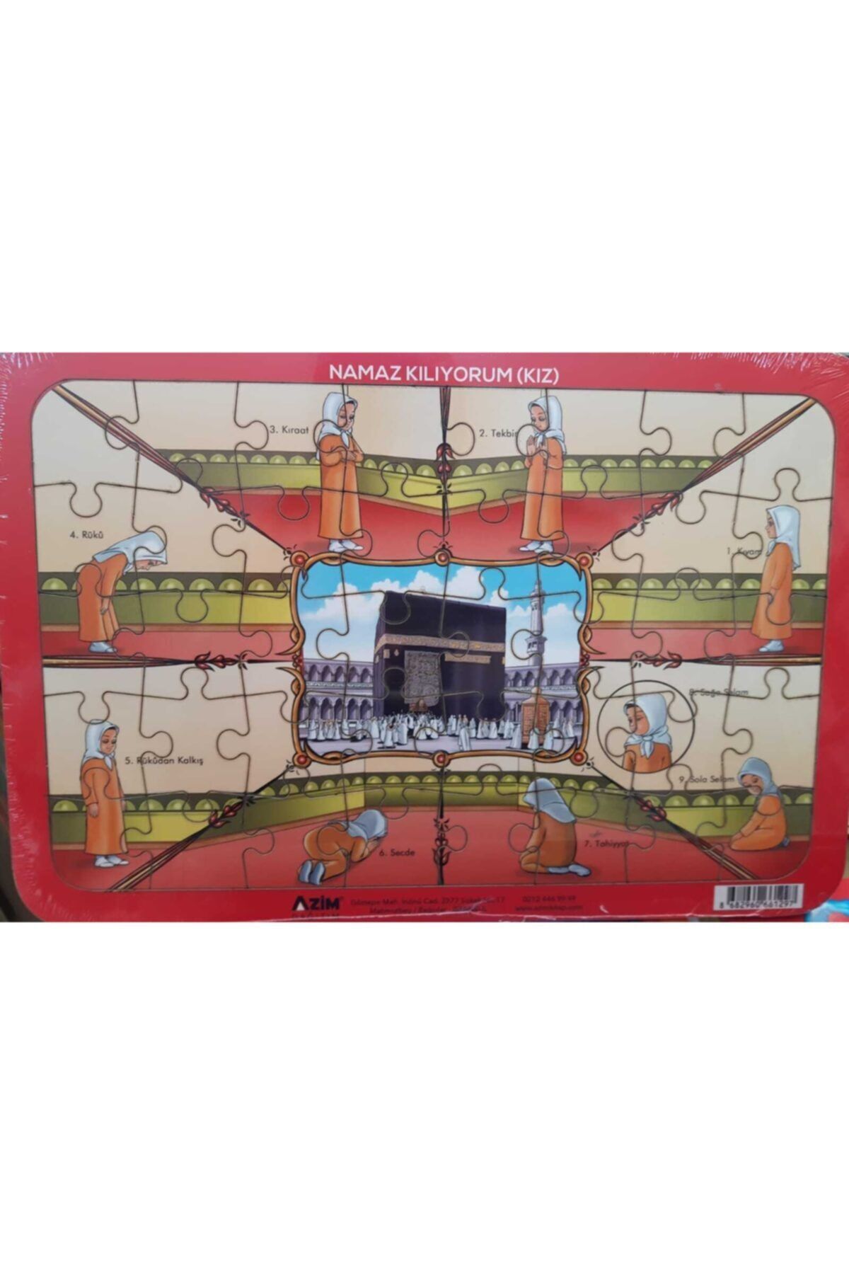 Genel Markalar Ahşap Puzzle - Namaz Kılıyorum (kız)