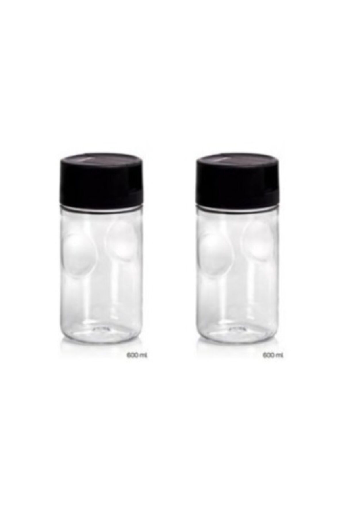Tupperware-Duru Oil Pot Vinegar 600ml (2 PCS) Black Lid 1