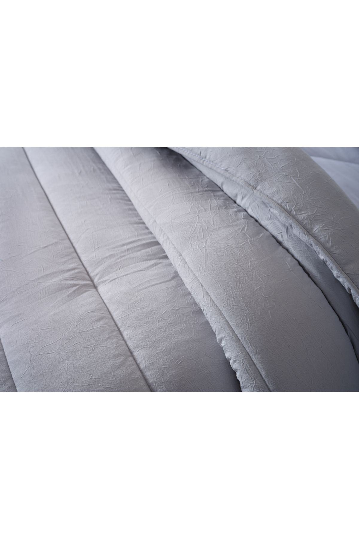Doqu Home-Light Gray Single Cloudy Quilt Set 3