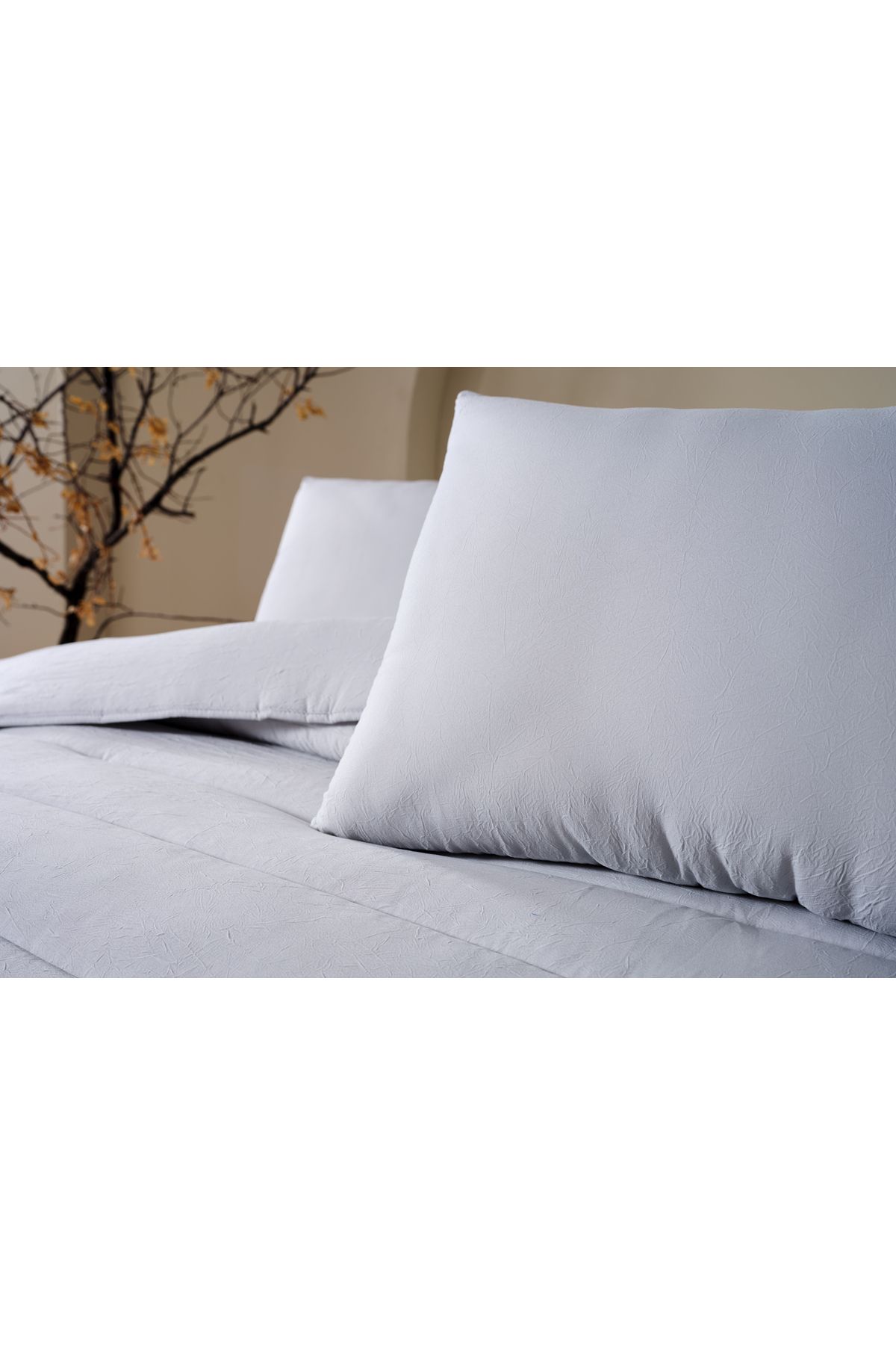 Doqu Home-Light Gray Single Cloudy Quilt Set 5