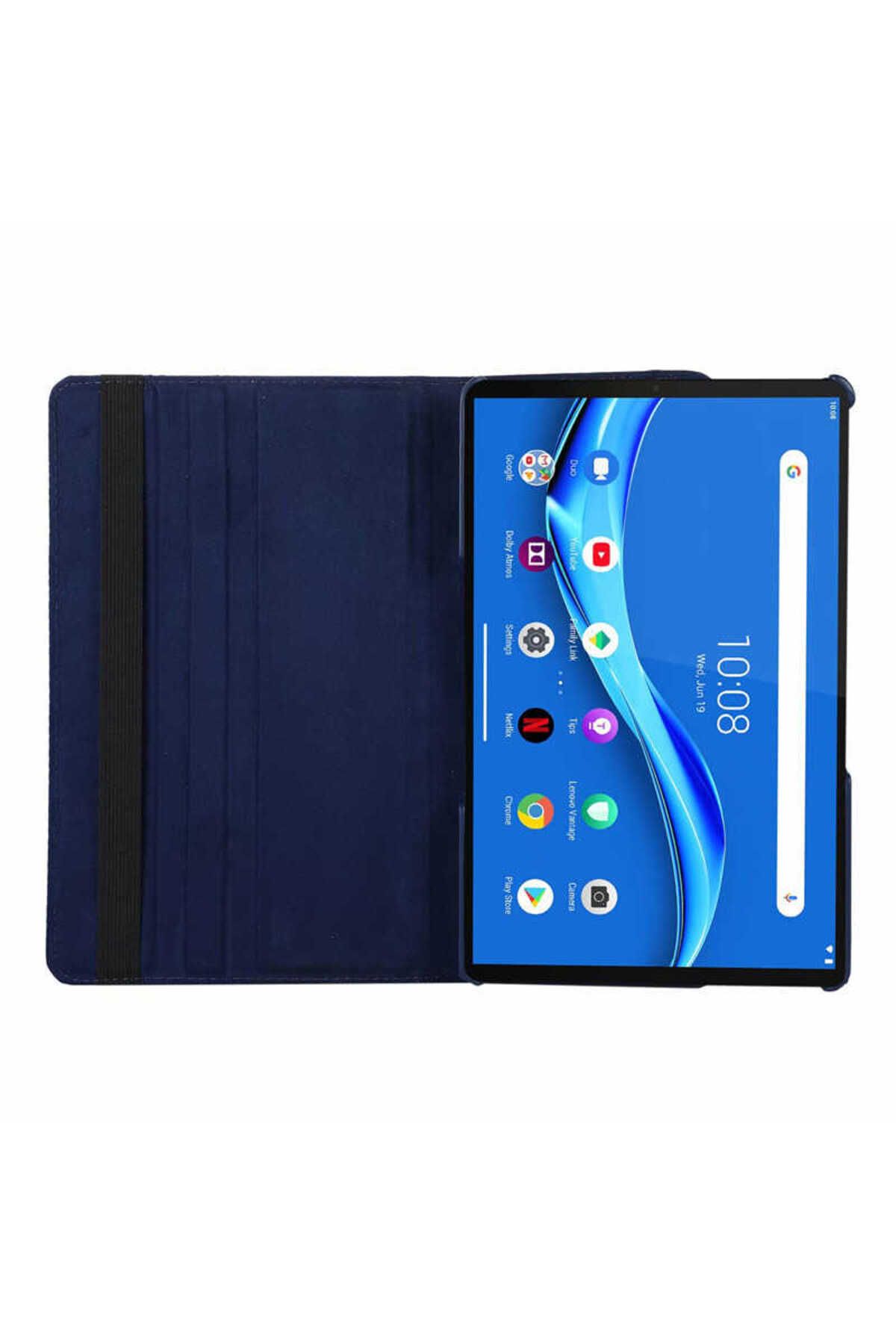 Young Tech-Lenovo Tab P11 Pro - 11.2" (2Nd Gen) First Class, Synthetic Leather Design, Case with Rotating Stand 6