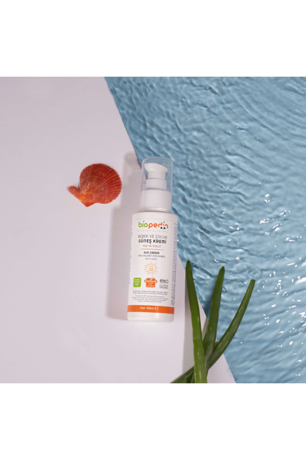 VZN Biopedia Organik Bebek ve Çocuk cilt Nemlendirici- Güneş Kremi 100 ml fotoğrafı 2 (önizleme)