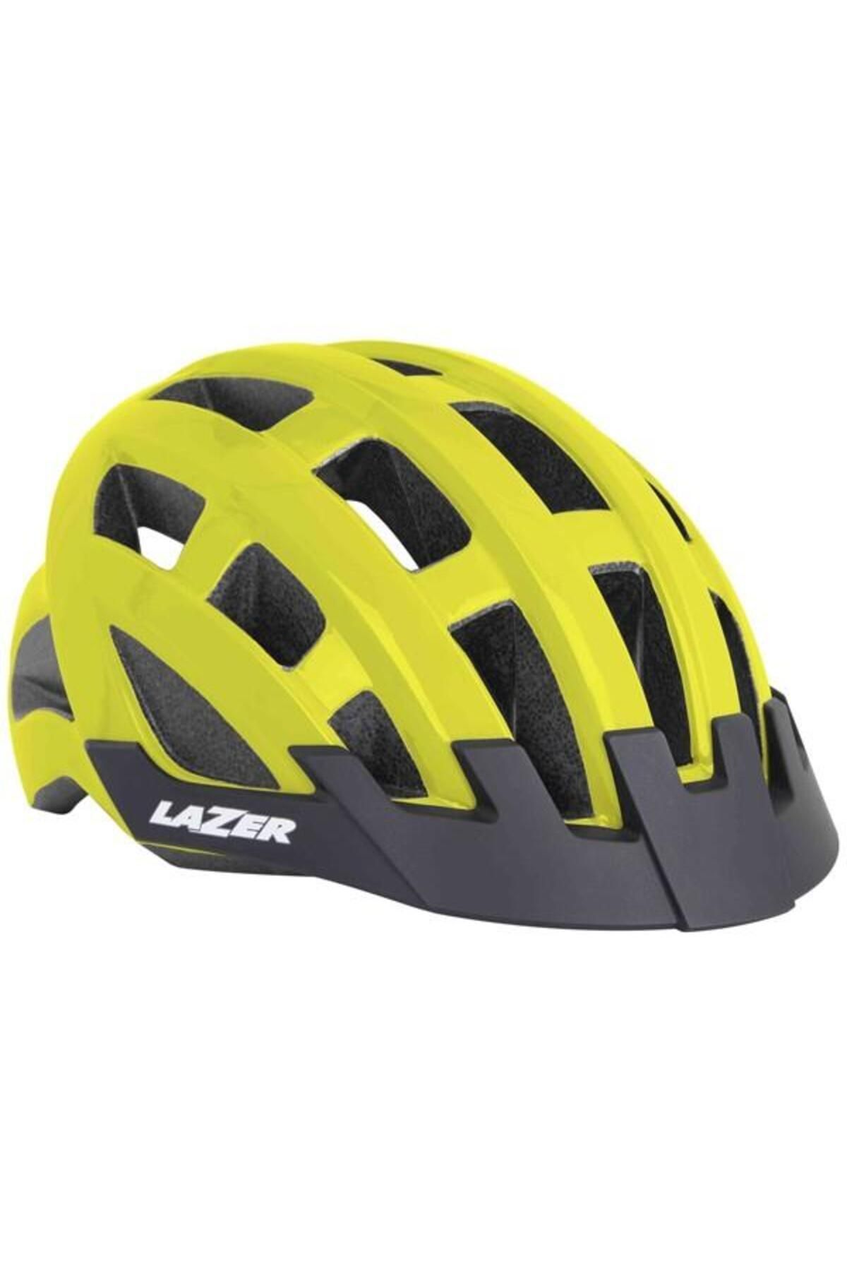 Lazer Compact Road Helmet Yellow 54 61cm Trendyol