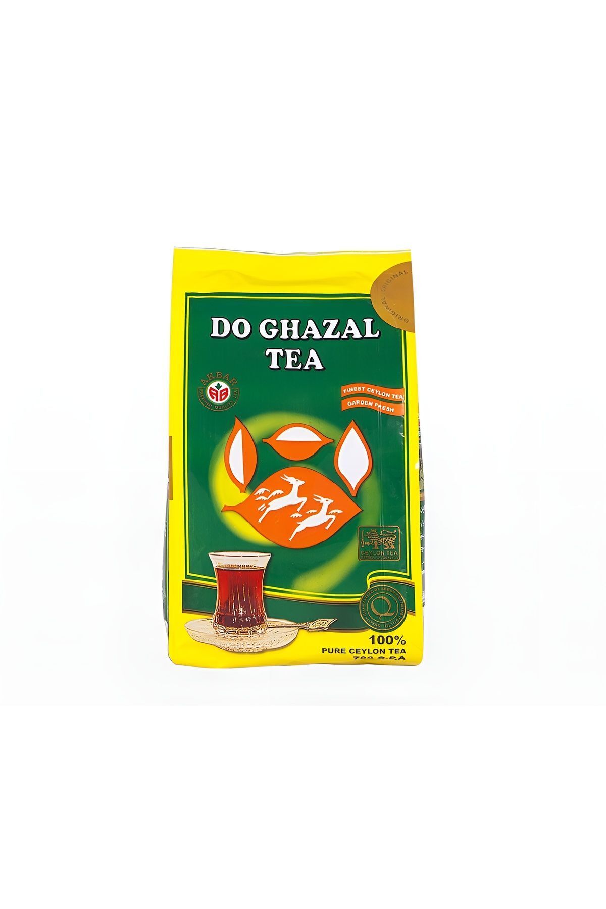 Do Ghazal Tea Do Ghazal Siyah Yapraklı 450g Kese