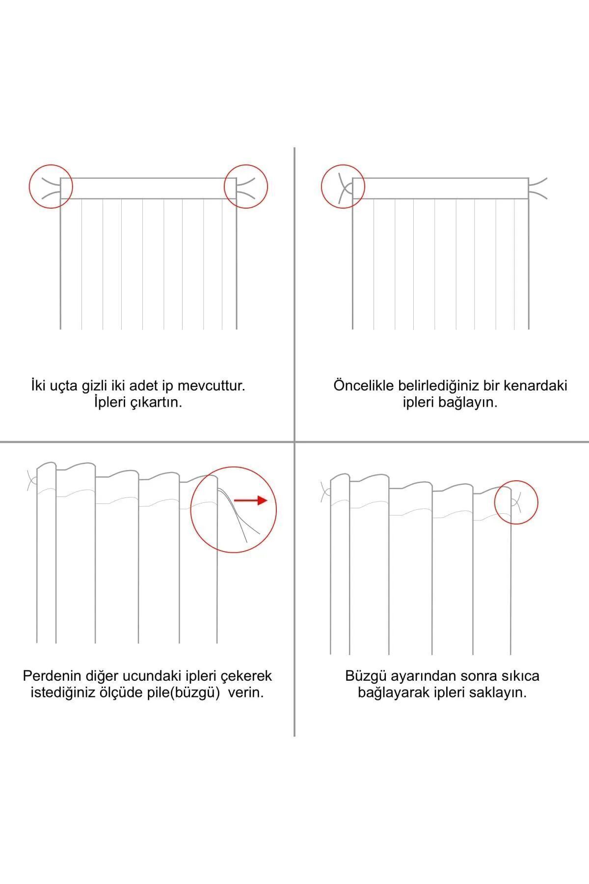 MAGİZA Tül Perde Kelebek Desenli Pilesiz Büzgülü Ekstrafor Ütü Istemez Salon Mutfak Balkon Ve Çocuk Odasına fotoğrafı 6 (önizleme)